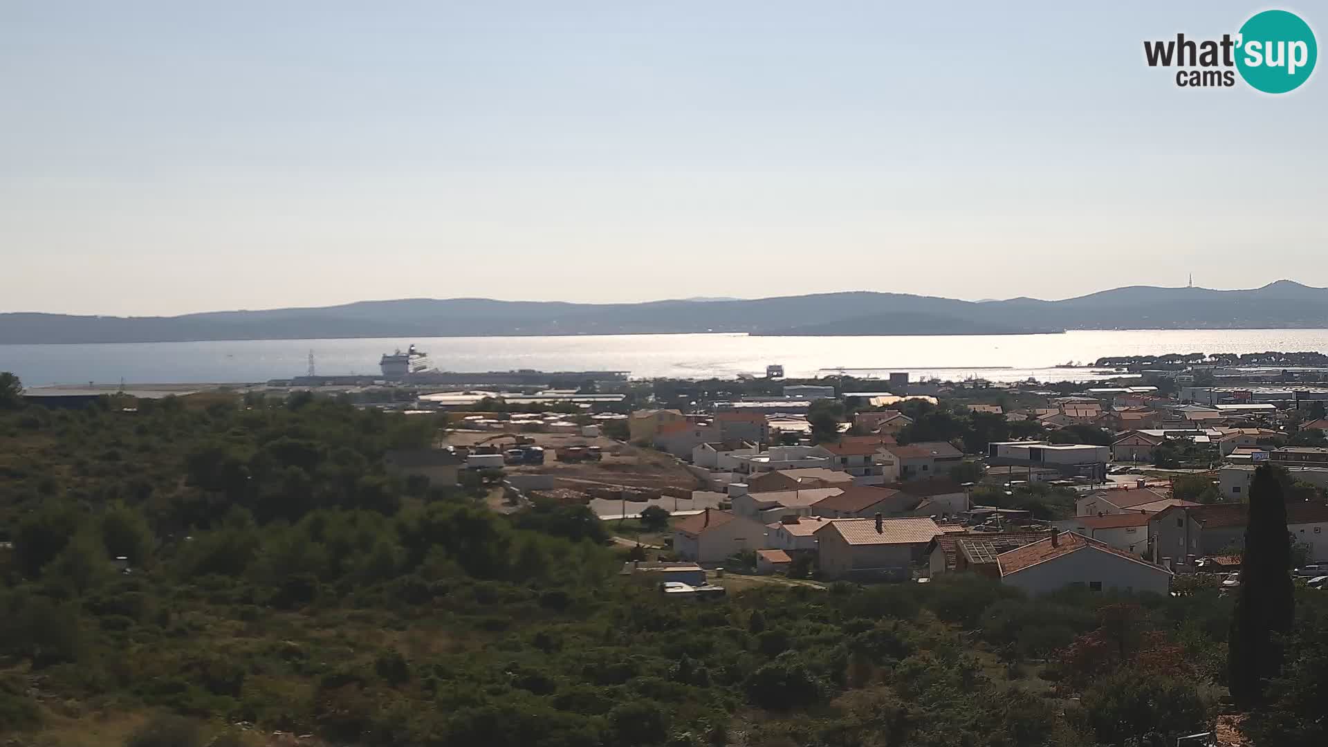Zadar Port Gazenica Webcam Panorama, Zadar, Croatia