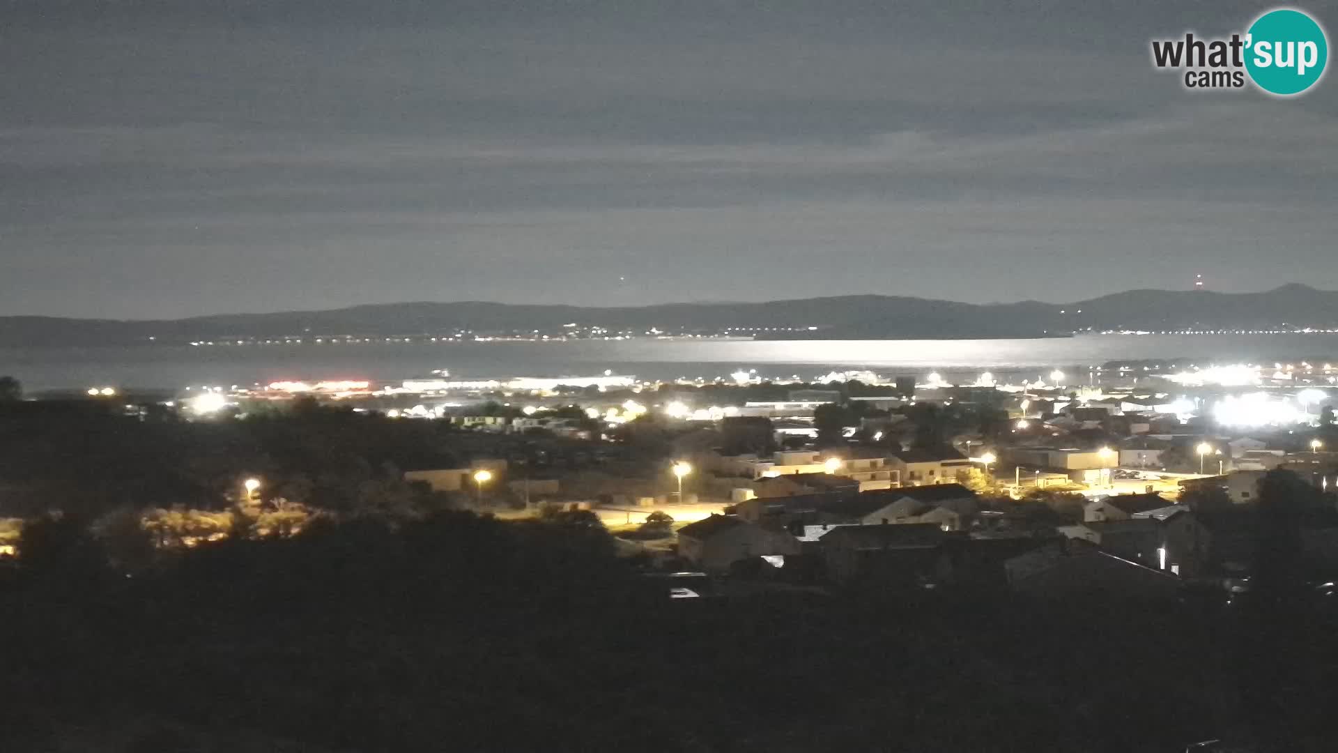 Zadar Port Gazenica Webcam Panorama, Zadar, Kroatien
