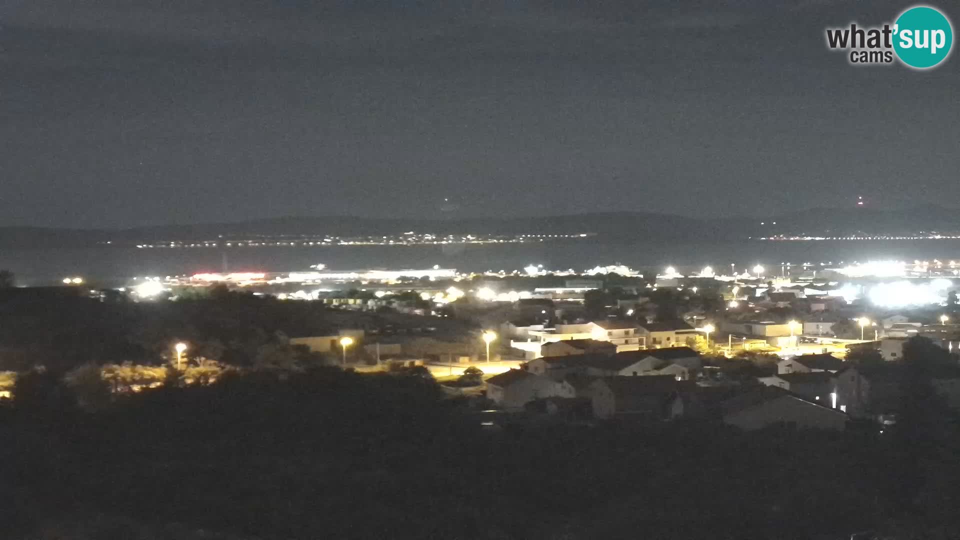 Panoramska web kamera Luke Gaženica u Zadru, Hrvatska