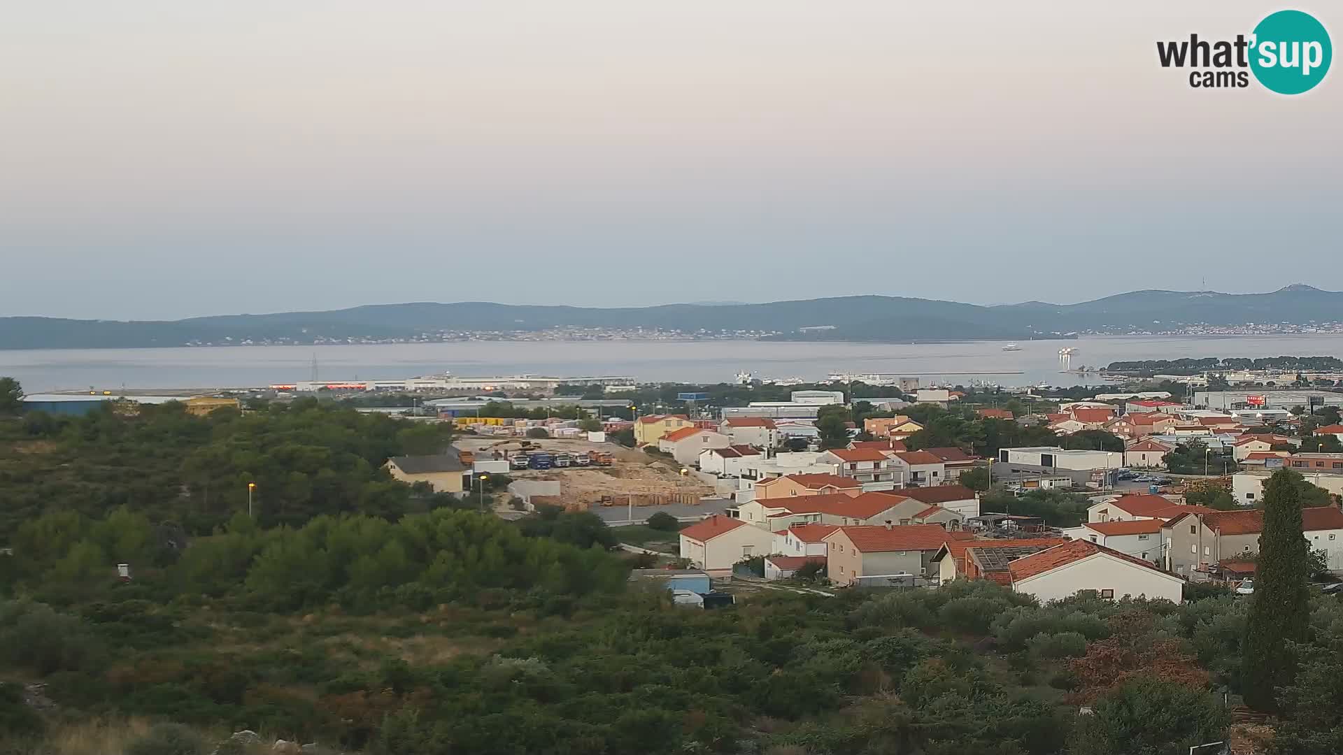 Zadar Port Gazenica Webcam Panorama, Zadar, Croatia