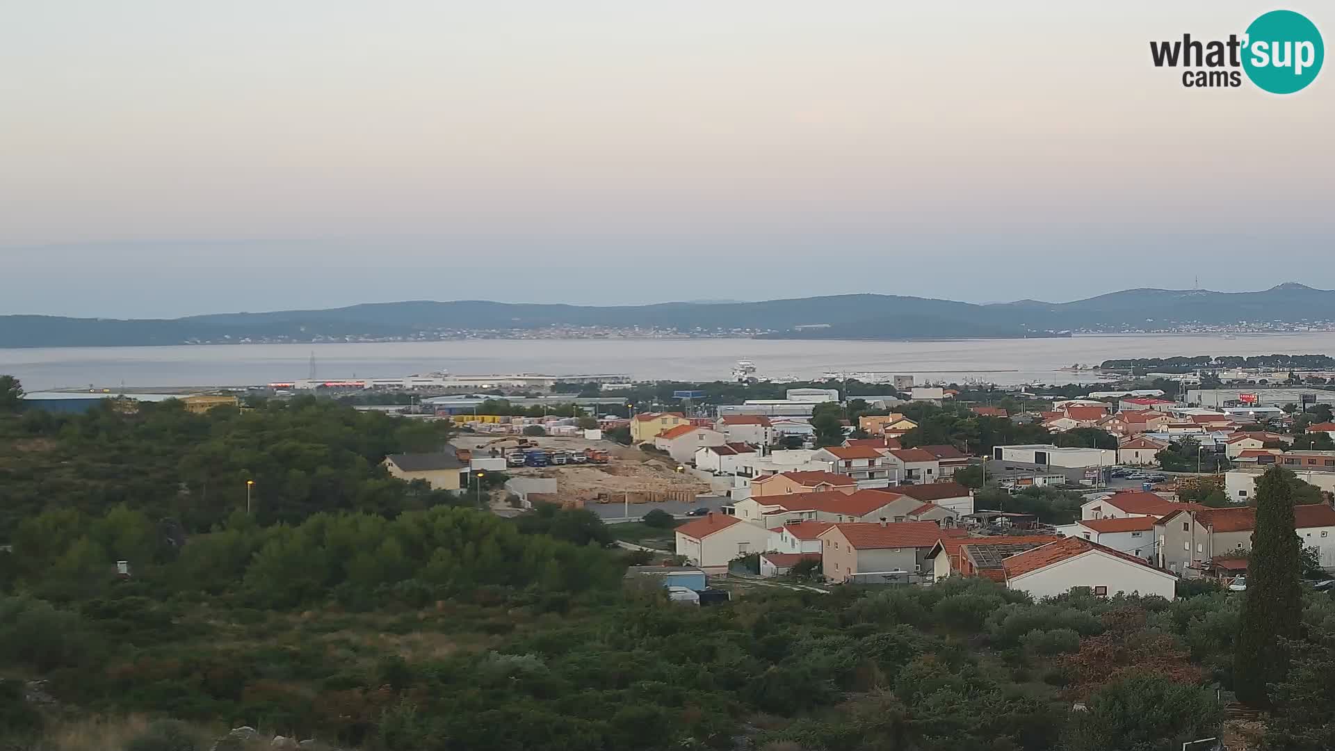 Zadar Port Gazenica Webcam Panorama, Zadar, Croatia
