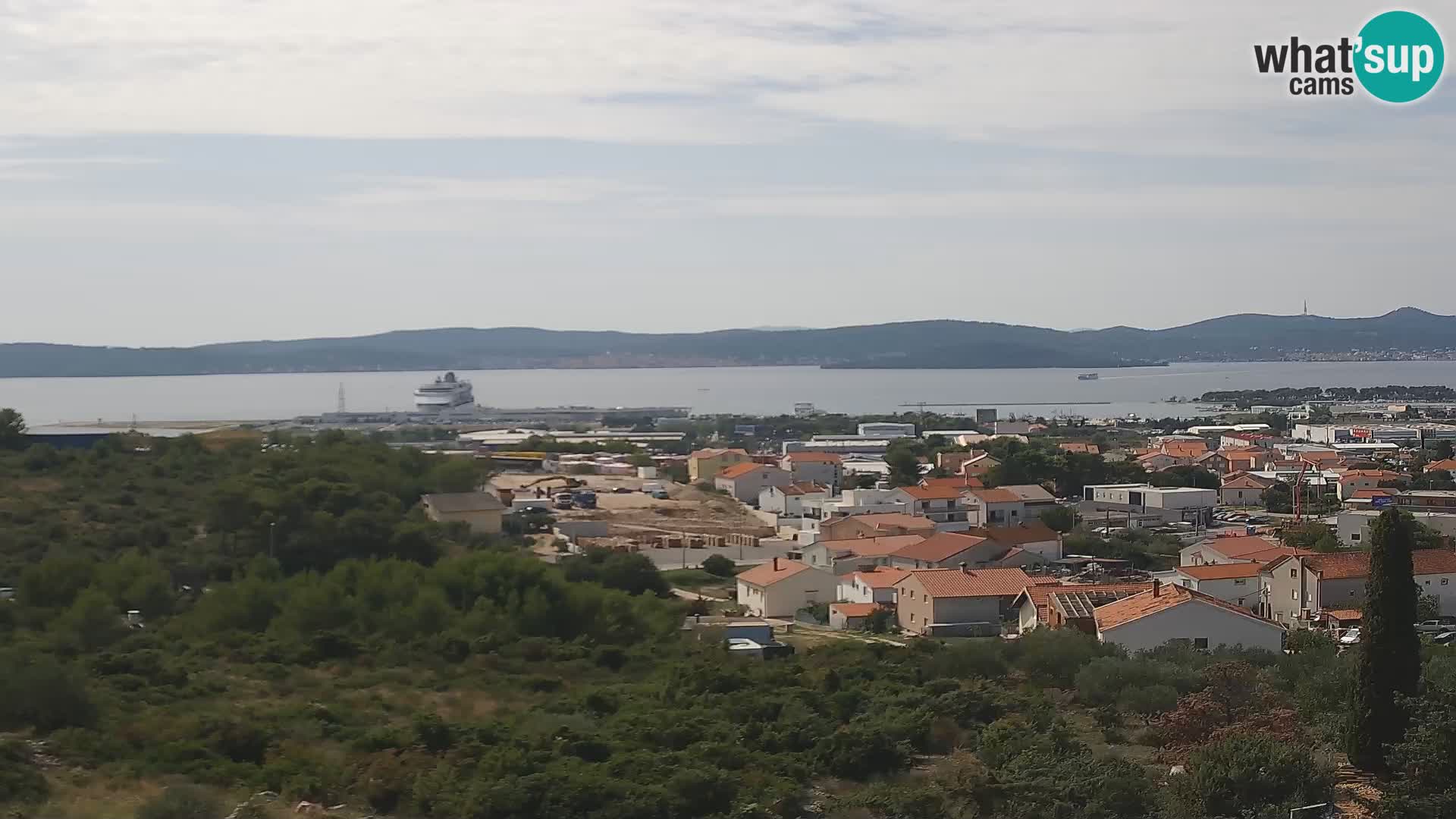 Zadar Port Gazenica Webcam Panorama, Zadar, Croatia