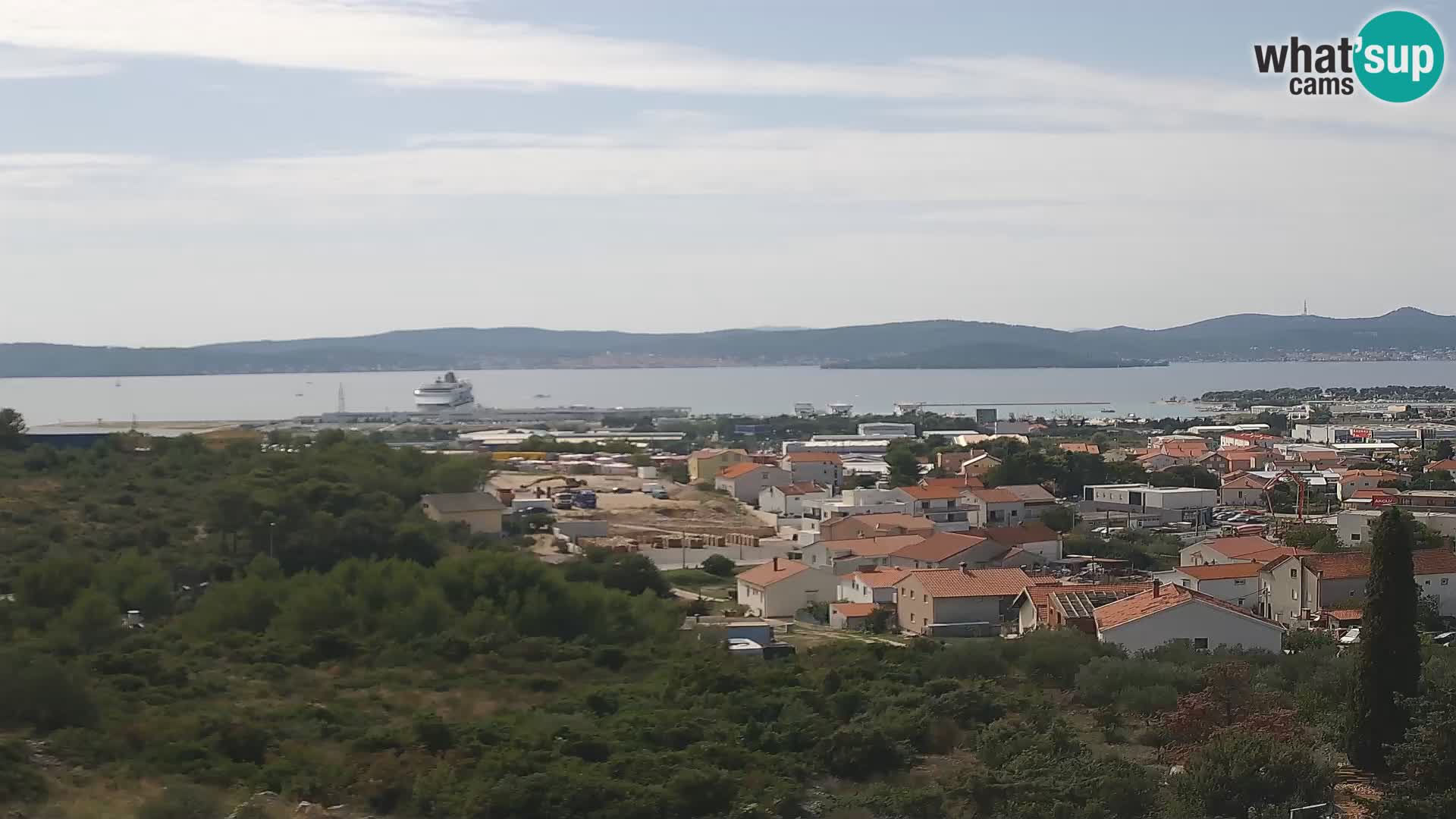 Zadar Port Gazenica Webcam Panorama, Zadar, Croatia