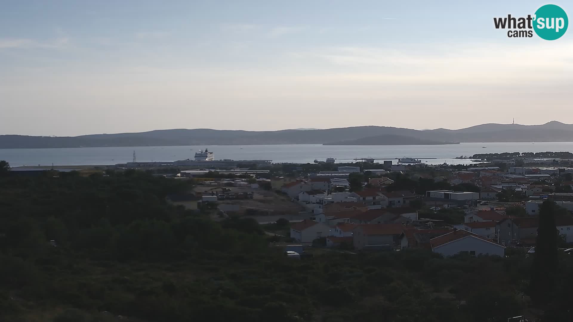 Zadar Port Gazenica Webcam Panorama, Zadar, Croatia