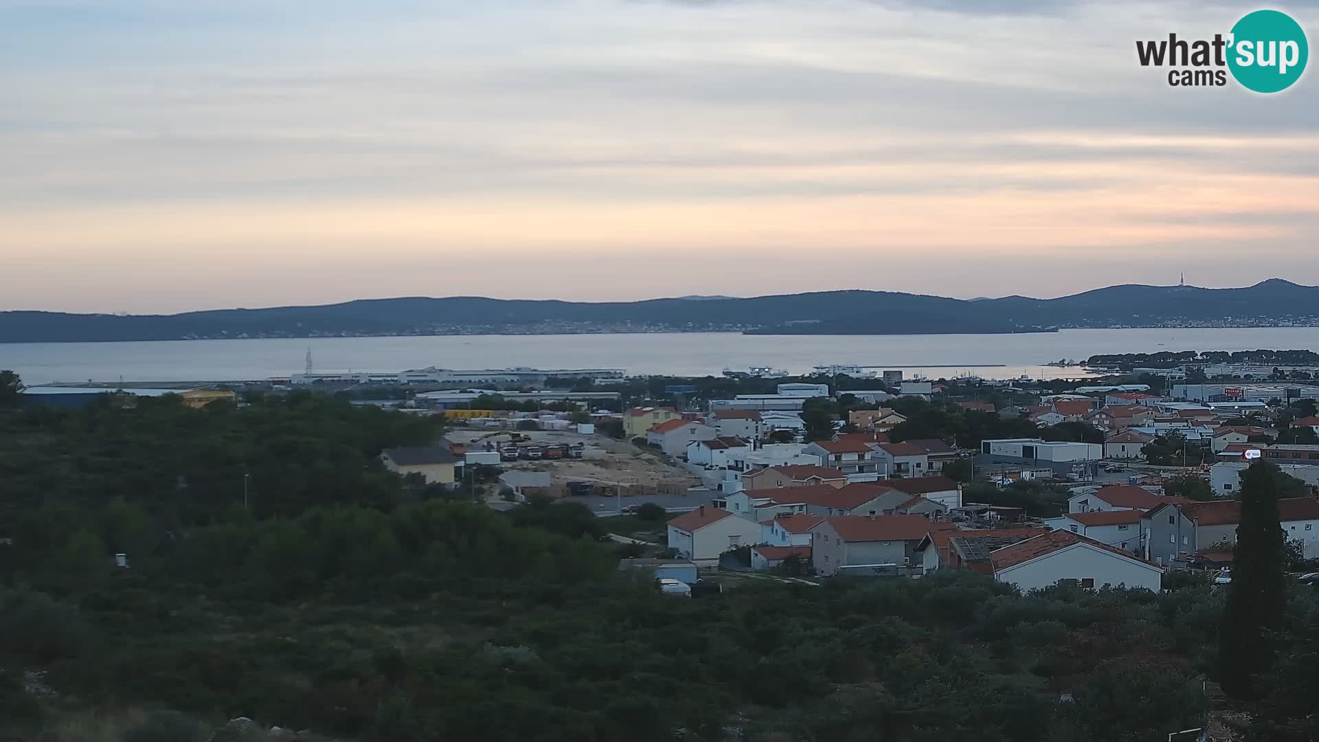 Zadar Port Gazenica Webcam Panorama, Zadar, Croatie