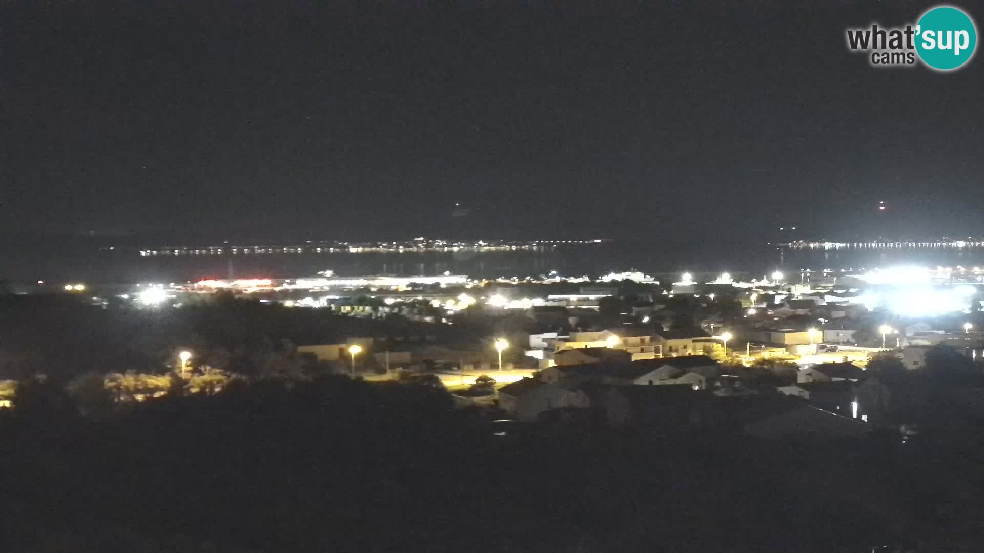 Panorama de la Webcam del Puerto Gazenica de Zadar, Zadar, Croacia