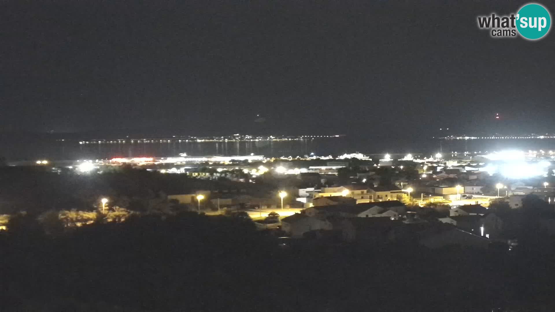 Panorama de la Webcam del Puerto Gazenica de Zadar, Zadar, Croacia