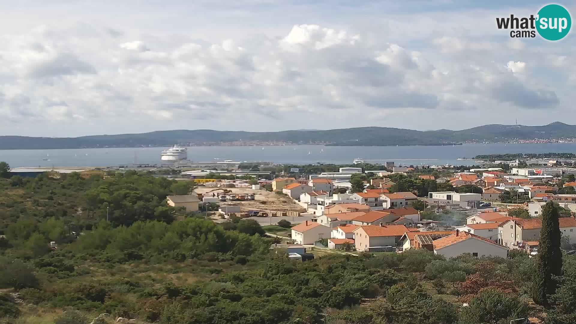 Zadar Port Gazenica Webcam Panorama, Zadar, Croatia