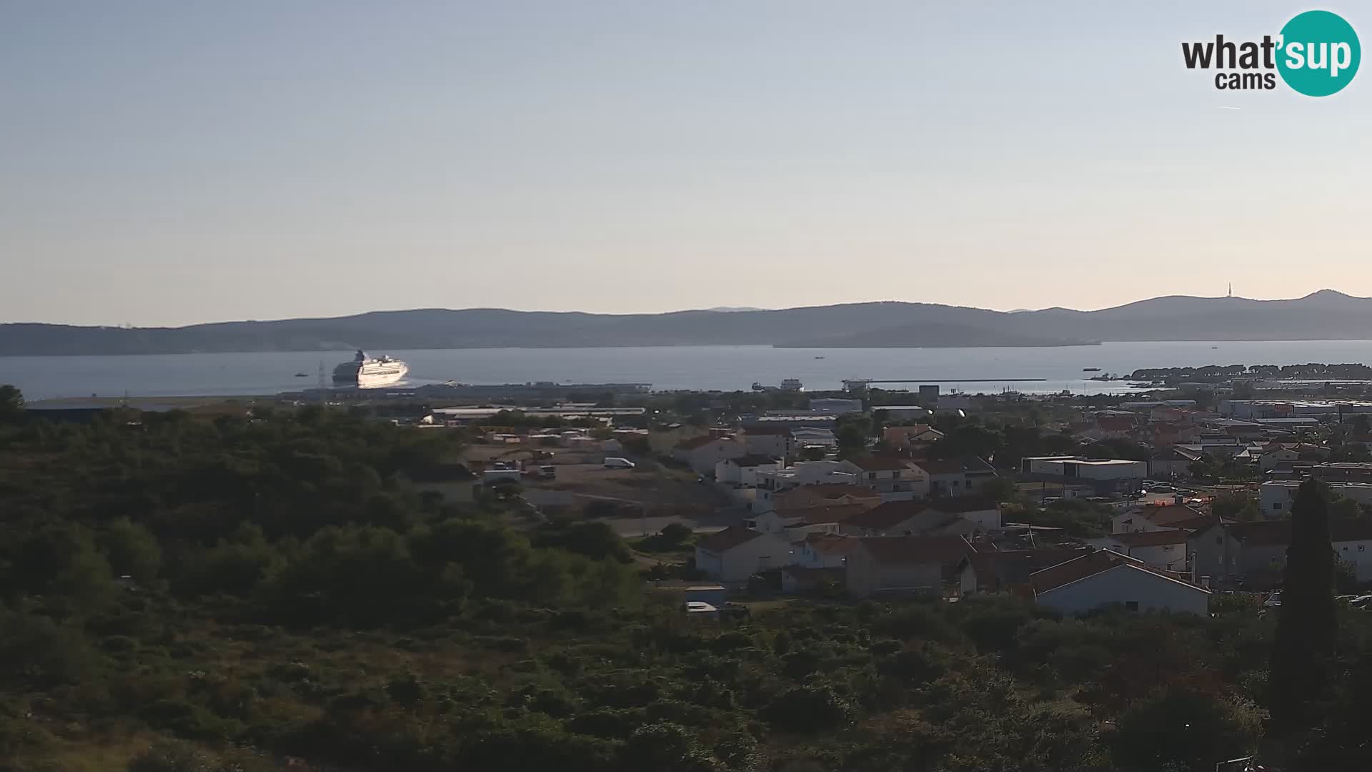 Zadar Port Gazenica Webcam Panorama, Zadar, Croatia