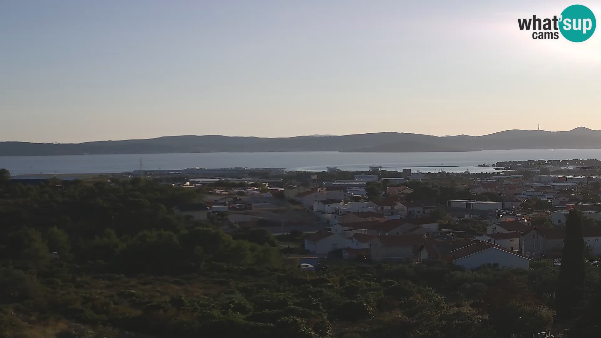Zadar Port Gazenica Webcam Panorama, Zadar, Kroatien