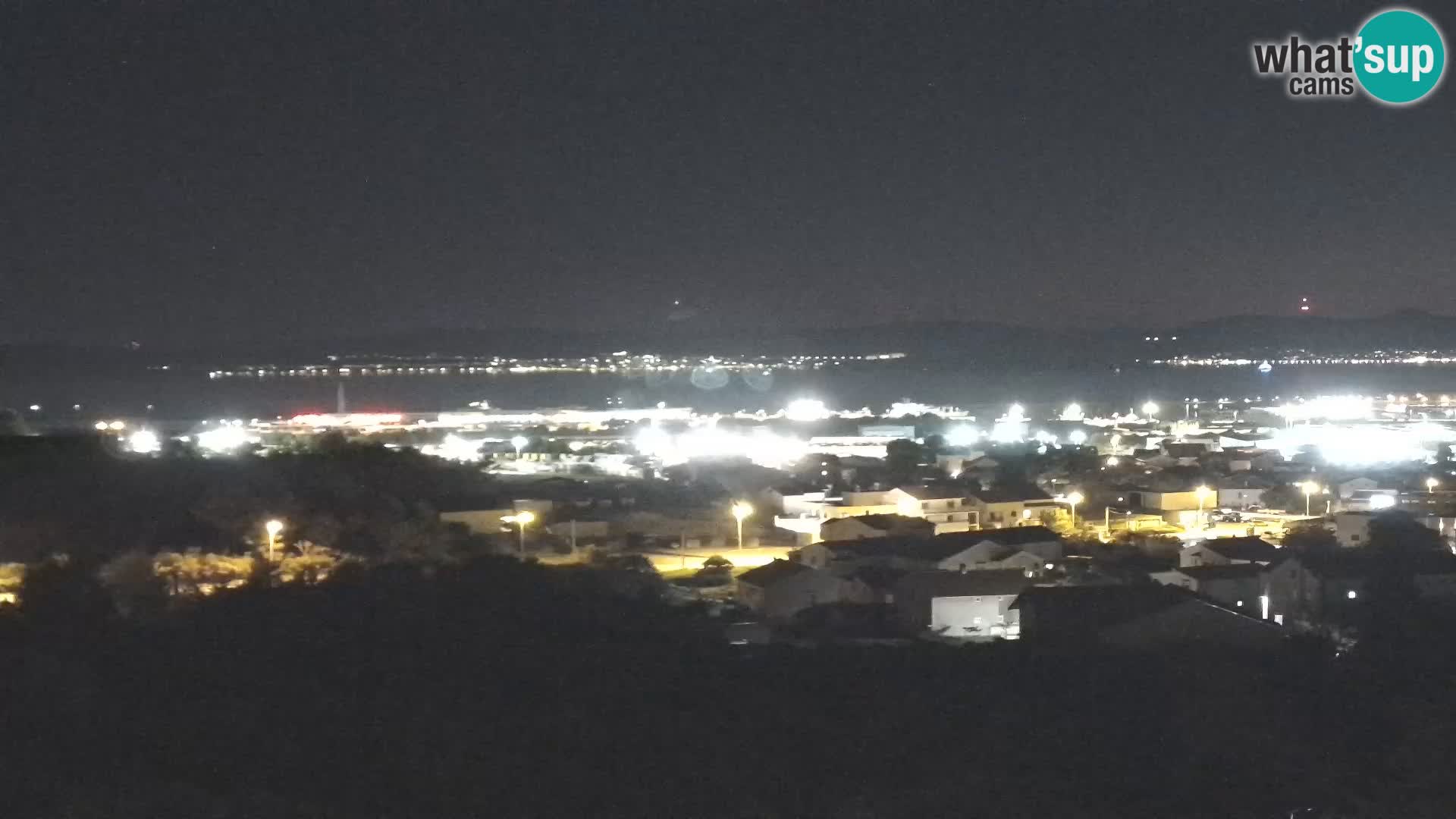 Panorama de la Webcam del Puerto Gazenica de Zadar, Zadar, Croacia