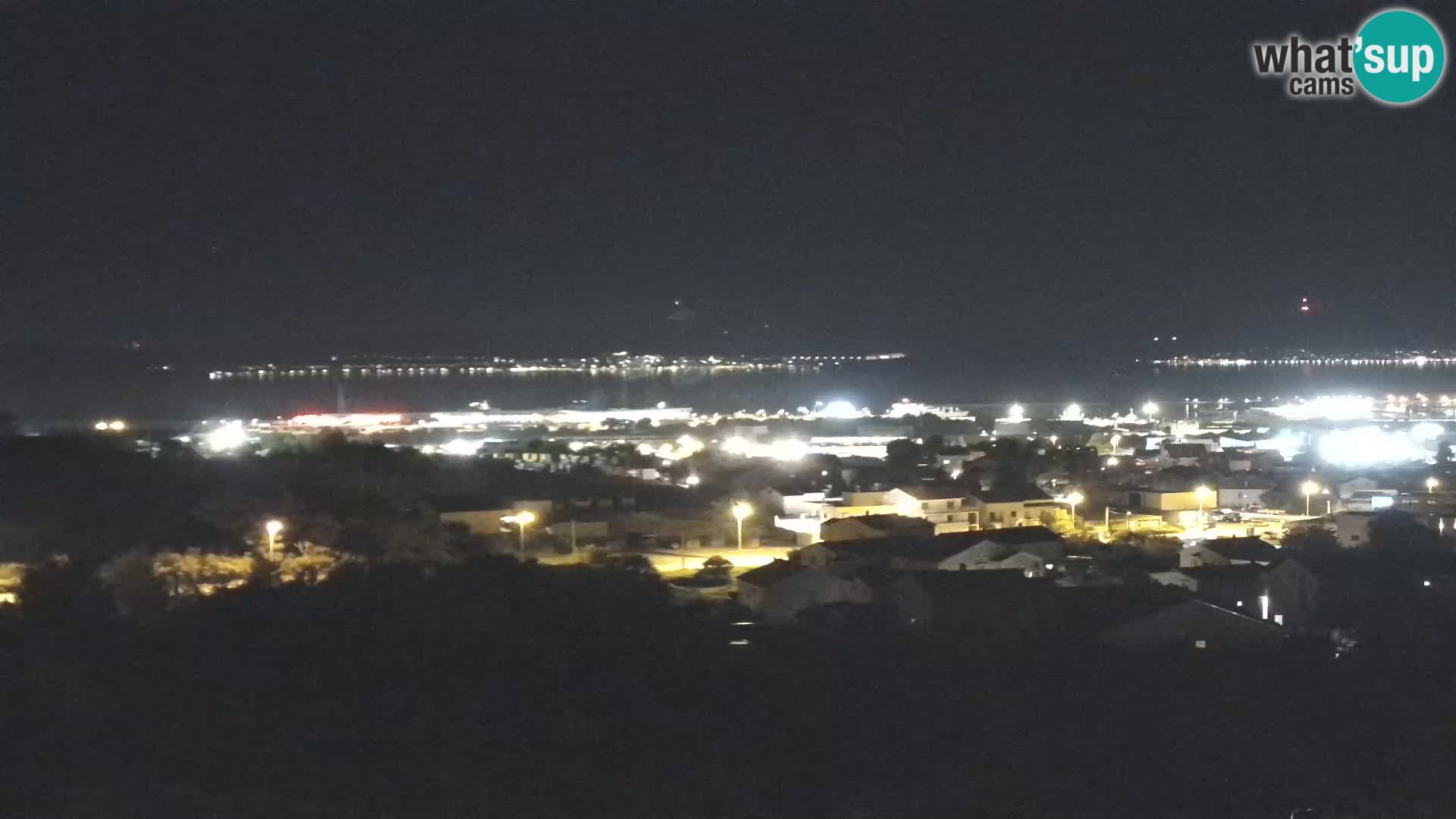 Panoramska web kamera Luke Gaženica u Zadru, Hrvatska