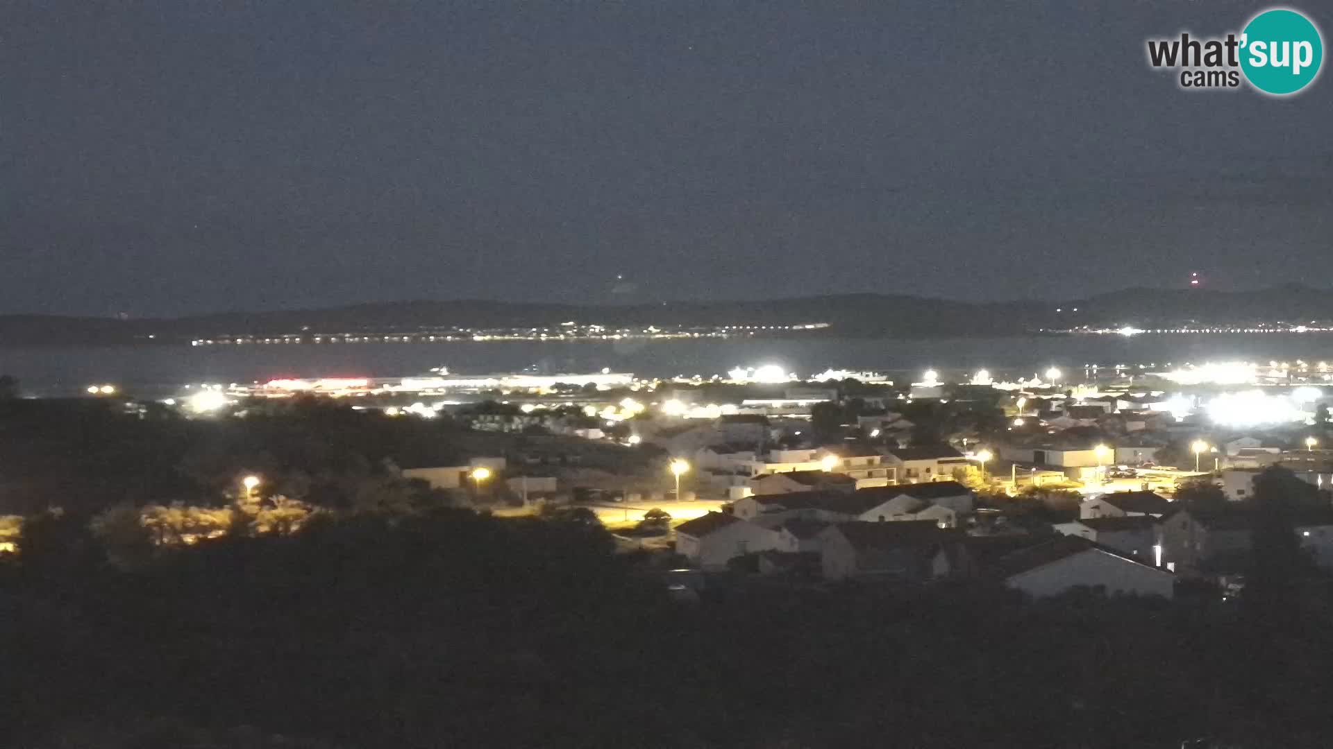 Panoramska web kamera Luke Gaženica u Zadru, Hrvatska