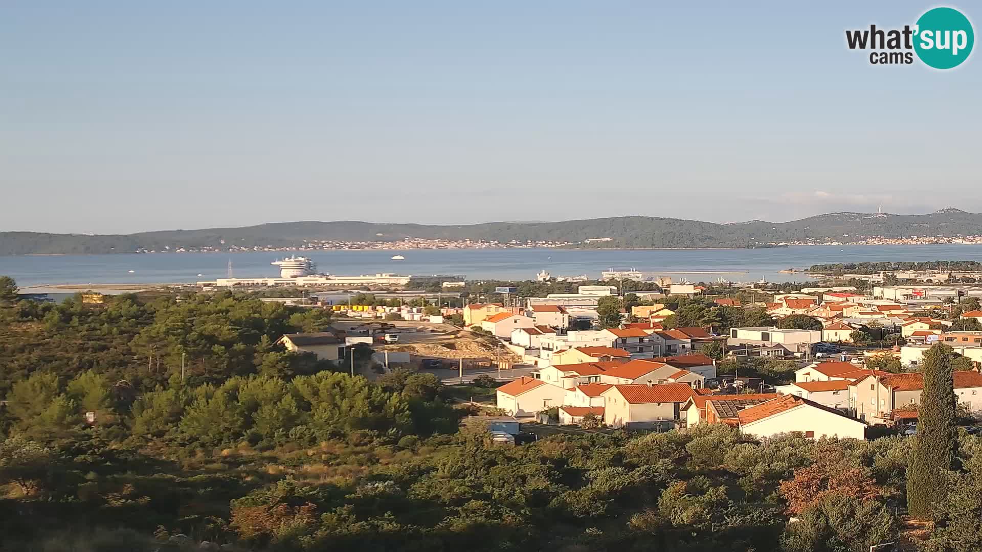 Zadar Port Gazenica Webcam Panorama, Zadar, Croatia