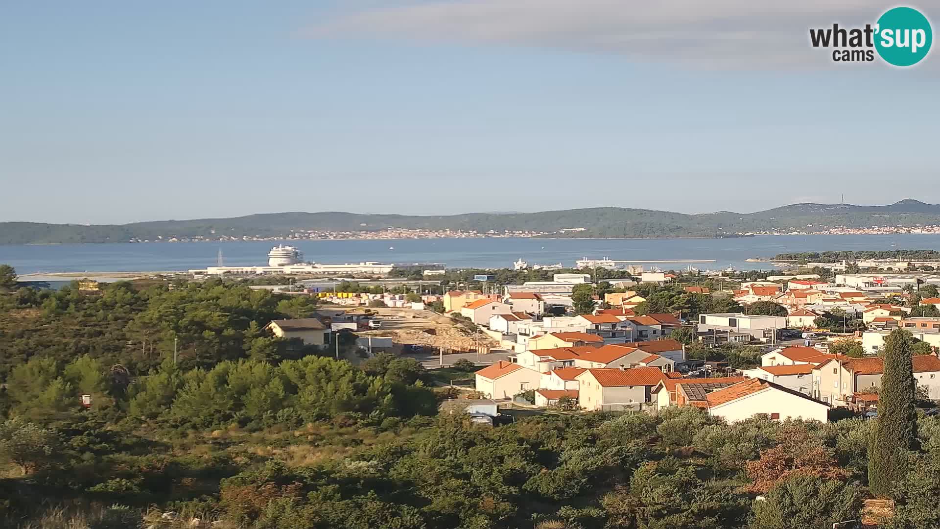 Zadar Porto di Gazenica Webcam Panorama, Zara, Croazia