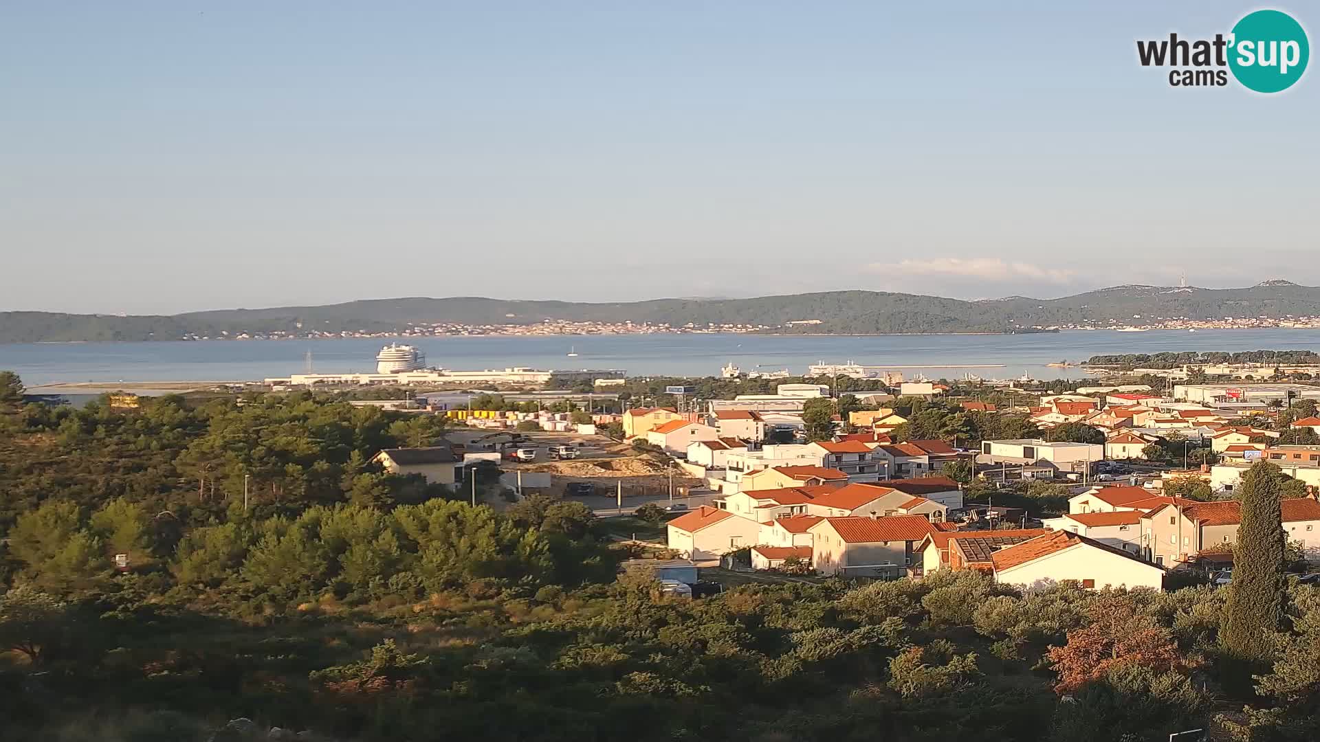 Zadar Port Gazenica Webcam Panorama, Zadar, Croatia