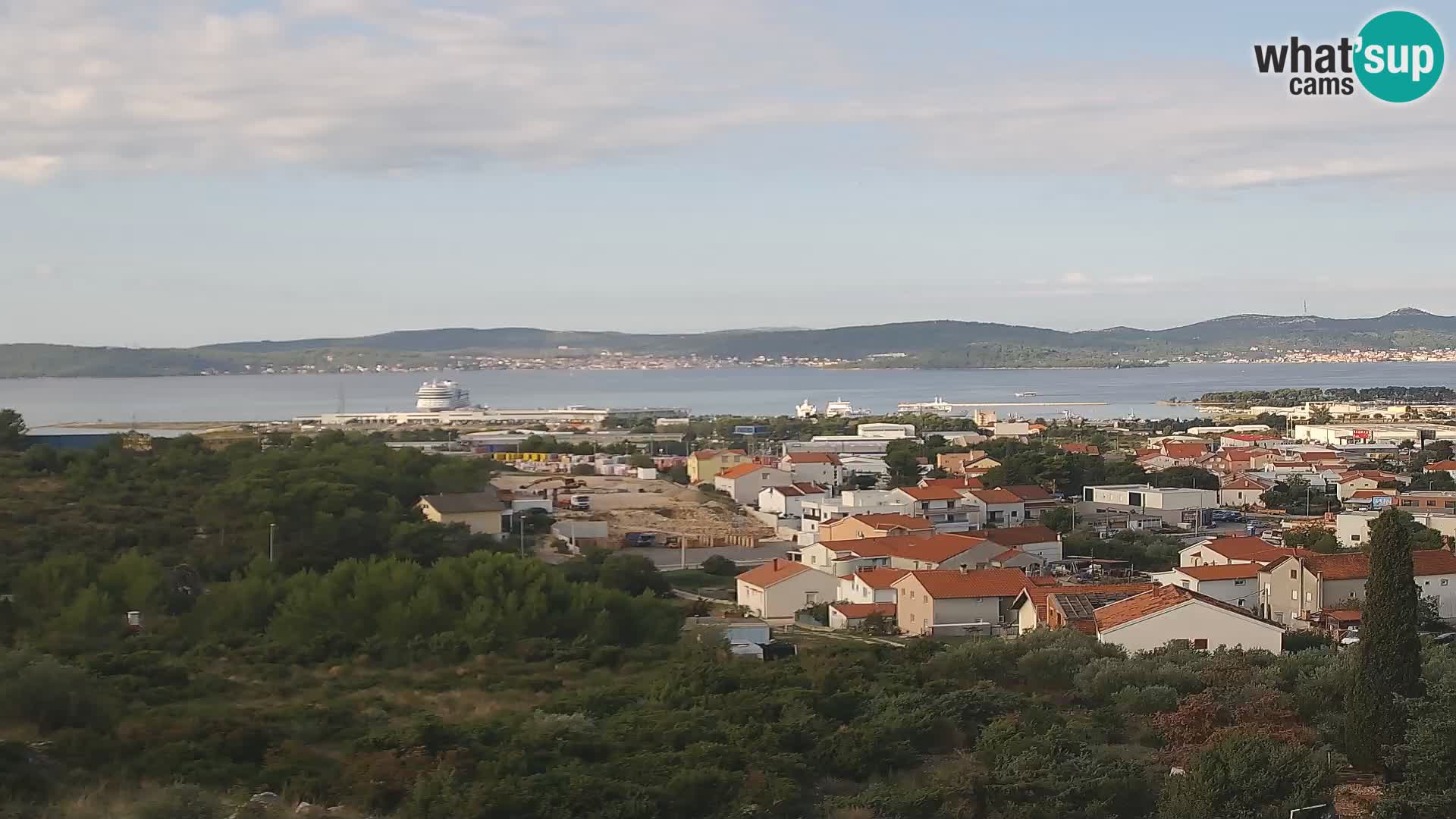 Panoramska web kamera Luke Gaženica u Zadru, Hrvatska