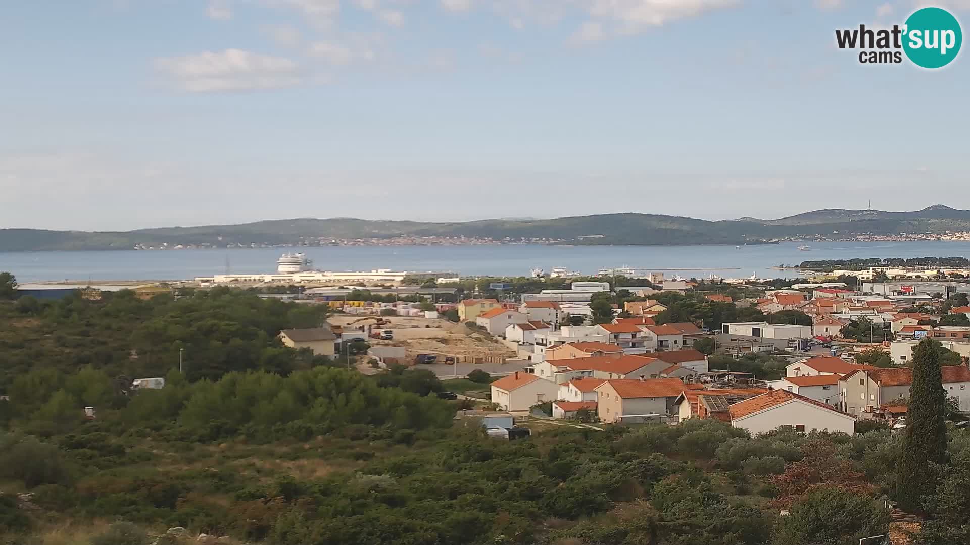 Panoramska web kamera Luke Gaženica u Zadru, Hrvatska