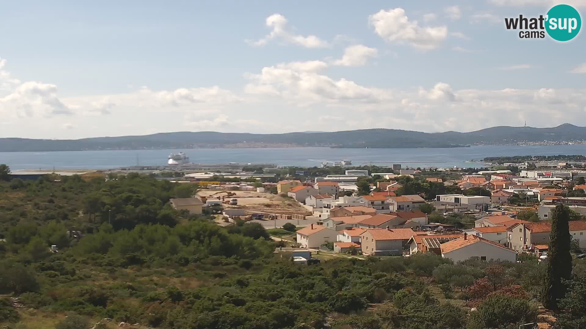Zadar Port Gazenica Webcam Panorama, Zadar, Croatie