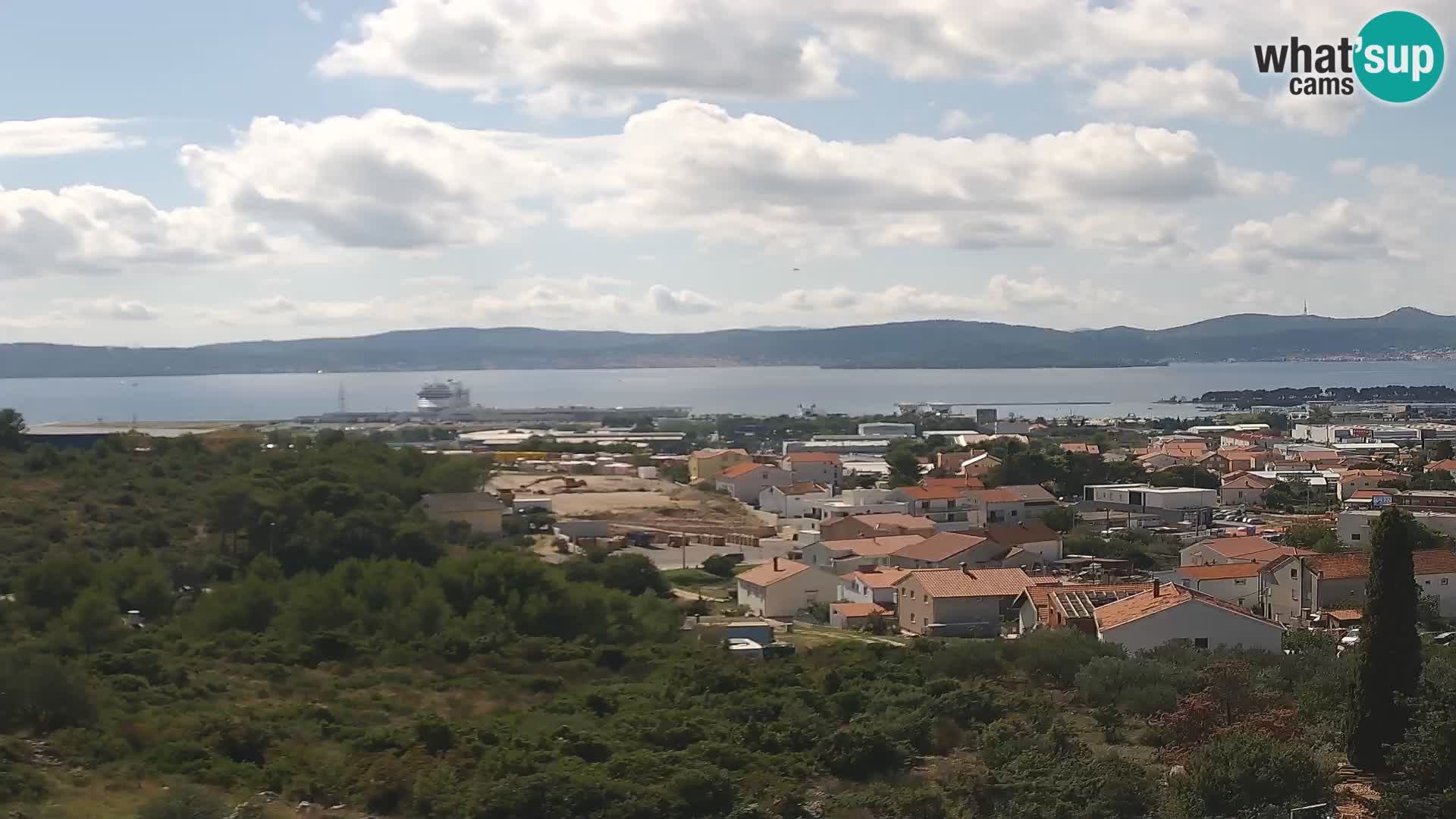 Zadar Port Gazenica Webcam Panorama, Zadar, Croatie