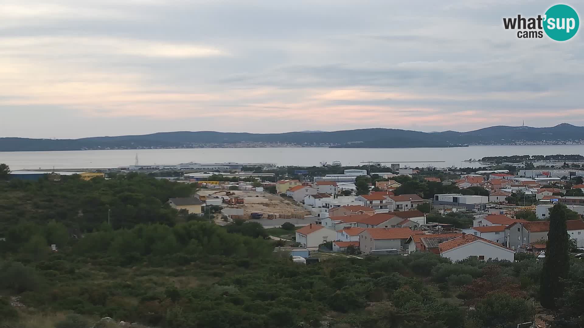 Panoramska web kamera Luke Gaženica u Zadru, Hrvatska