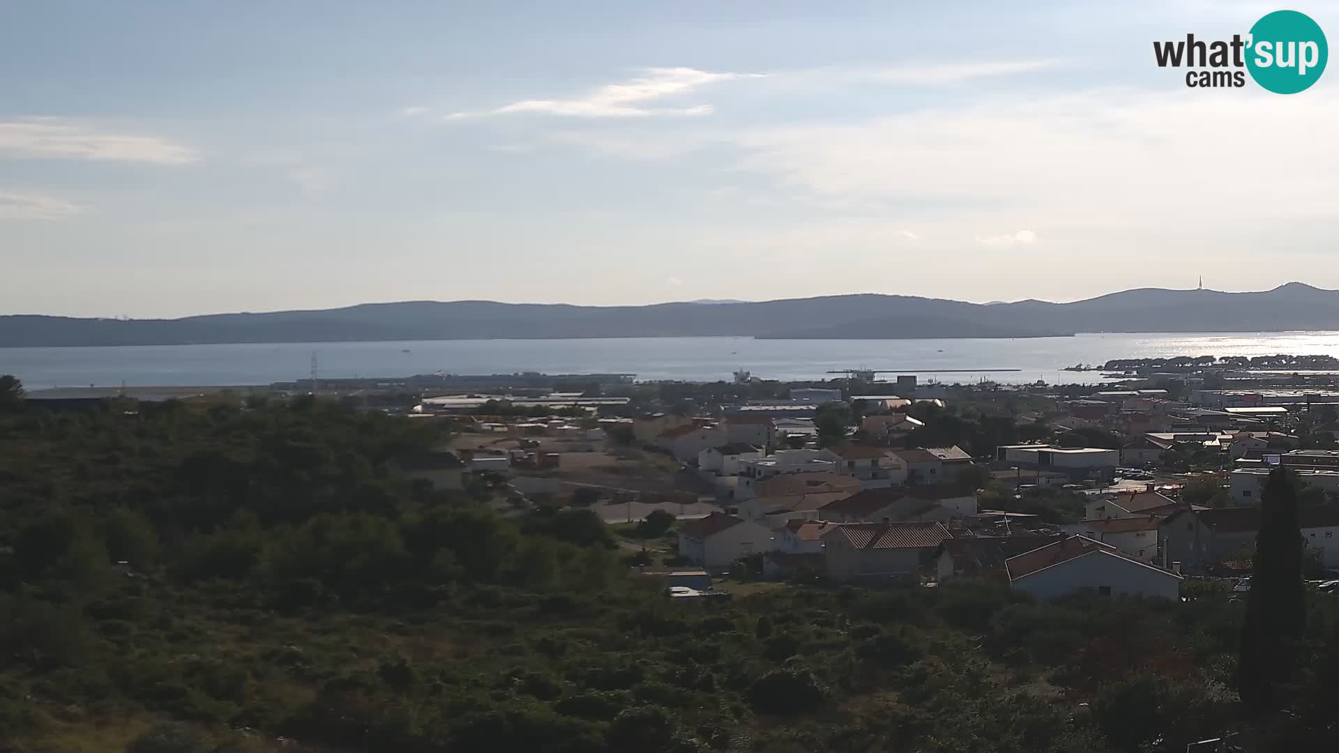 Panoramska web kamera Luke Gaženica u Zadru, Hrvatska