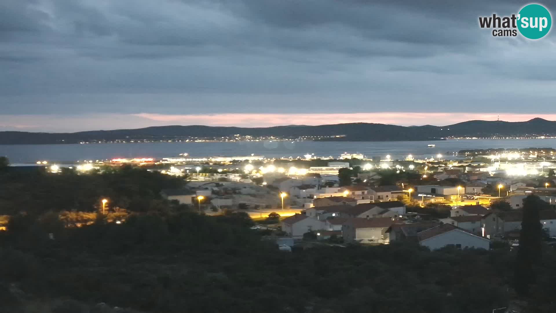 Panoramska web kamera Luke Gaženica u Zadru, Hrvatska