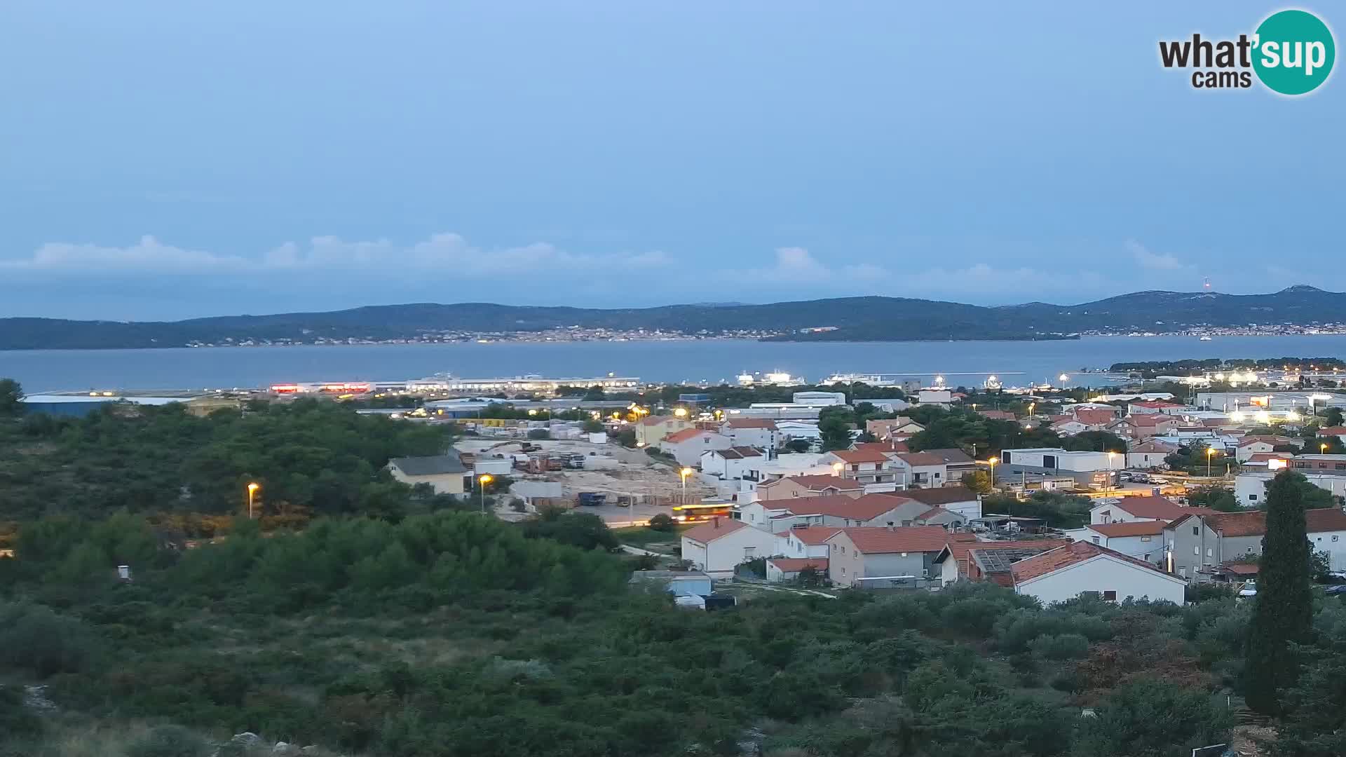 Zadar Port Gazenica Webcam Panorama, Zadar, Croatia