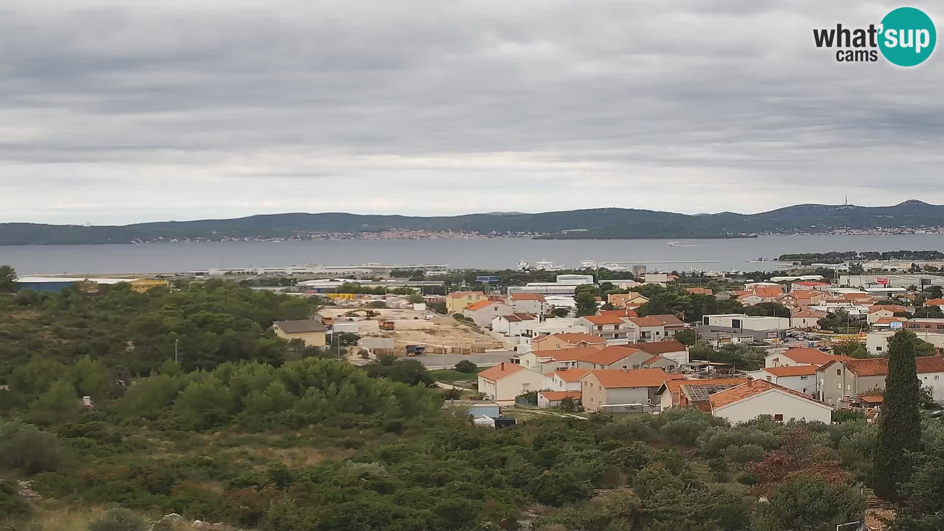 Zadar Port Gazenica Webcam Panorama, Zadar, Croatie