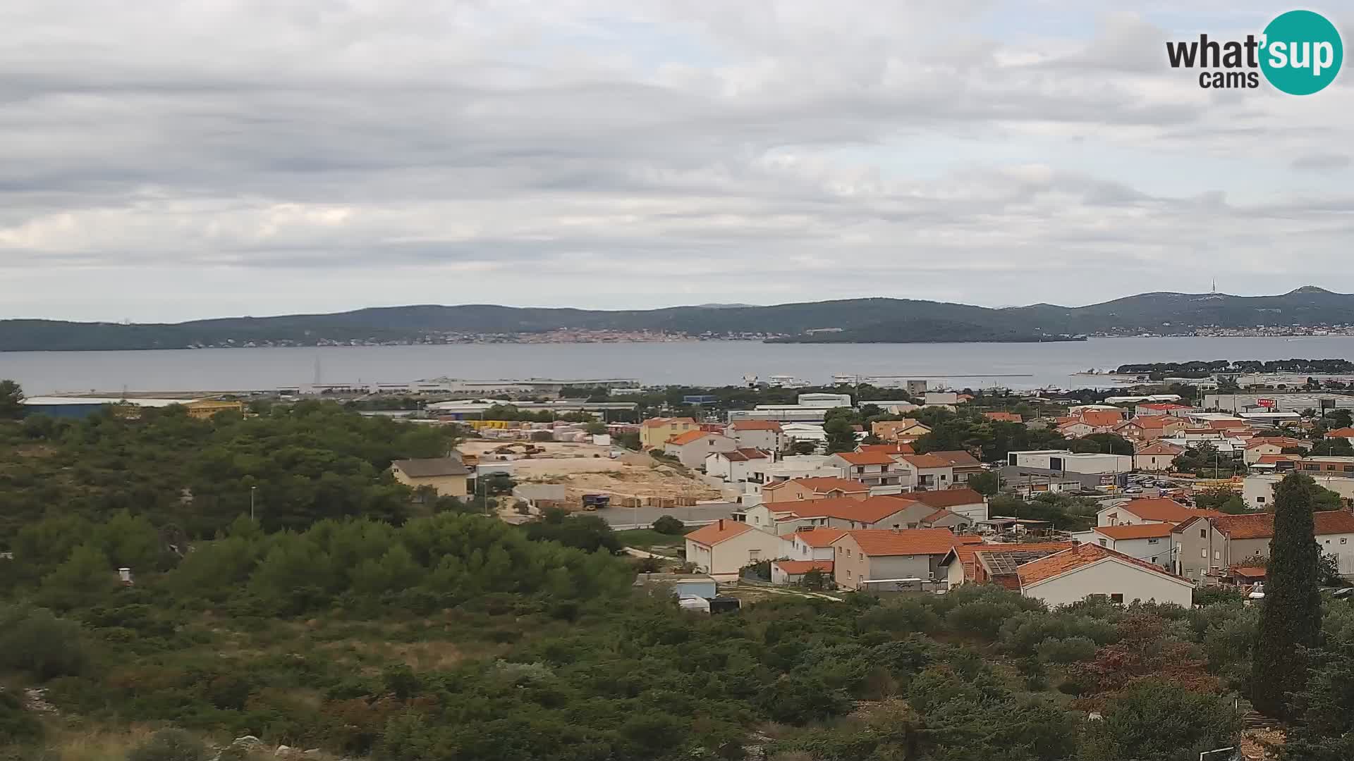 Zadar Pristanišče Gazenica s panoramsko spletno kamero, Zadar, Hrvaška