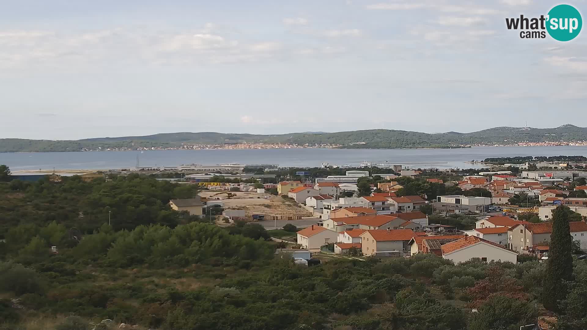Panoramska web kamera Luke Gaženica u Zadru, Hrvatska