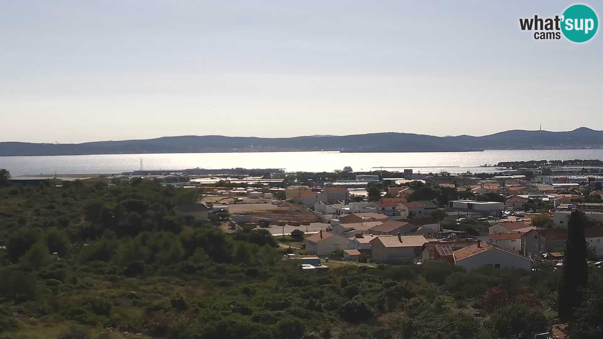 Panorama de la Webcam del Puerto Gazenica de Zadar, Zadar, Croacia
