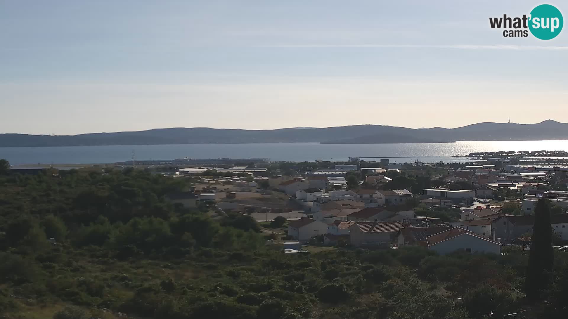 Panoramska web kamera Luke Gaženica u Zadru, Hrvatska