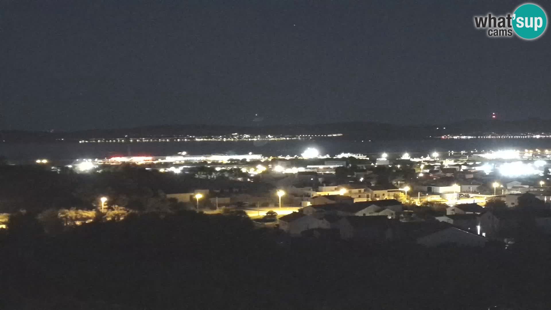 Panoramska web kamera Luke Gaženica u Zadru, Hrvatska
