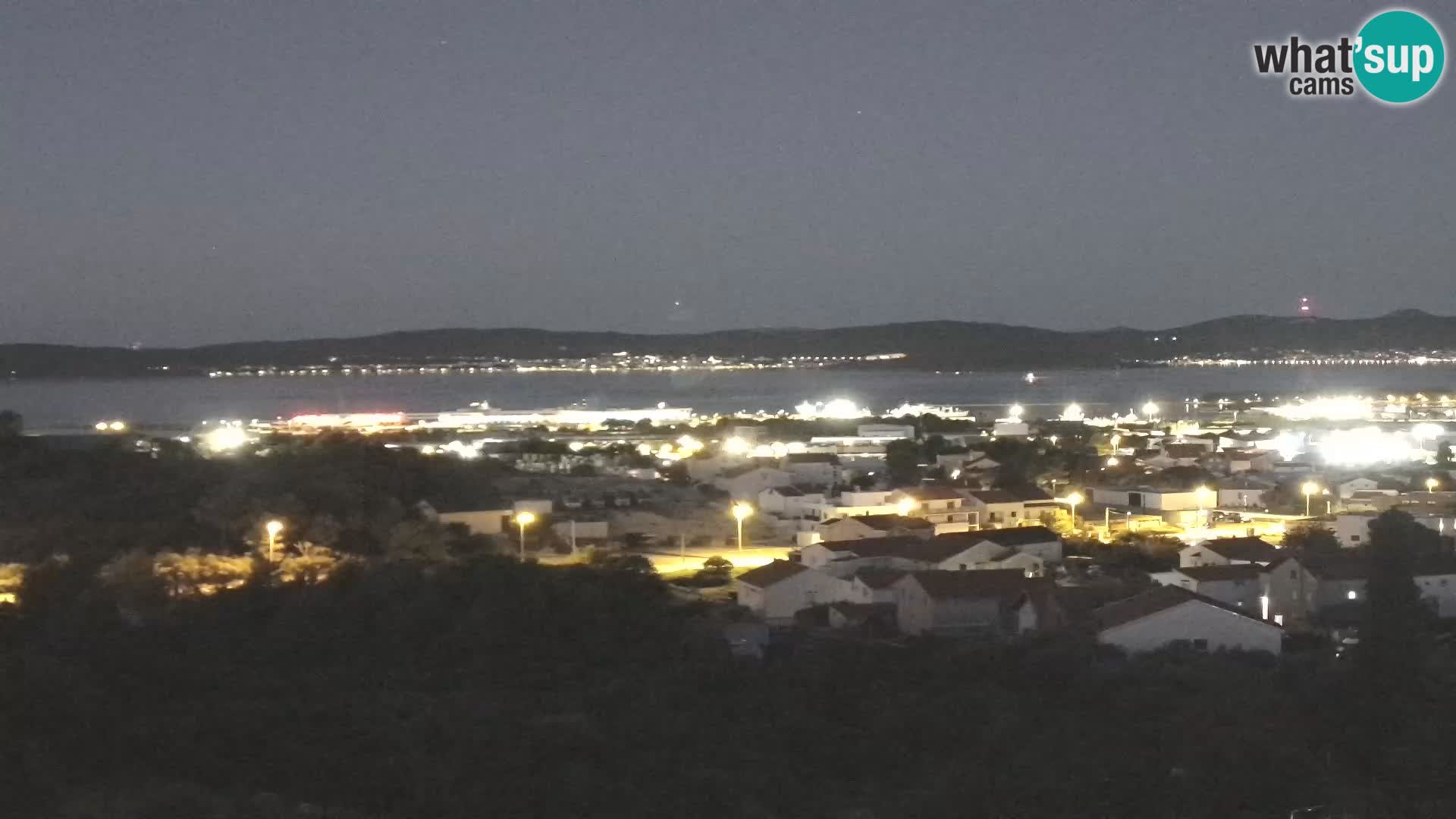 Zadar Pristanišče Gazenica s panoramsko spletno kamero, Zadar, Hrvaška