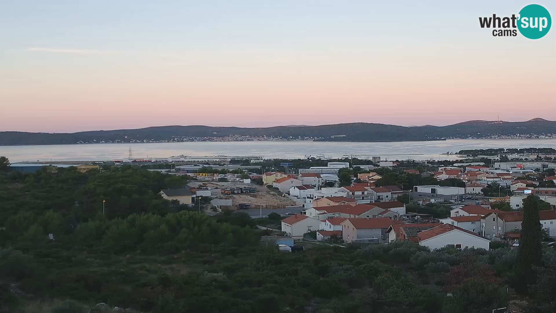 Panoramska web kamera Luke Gaženica u Zadru, Hrvatska