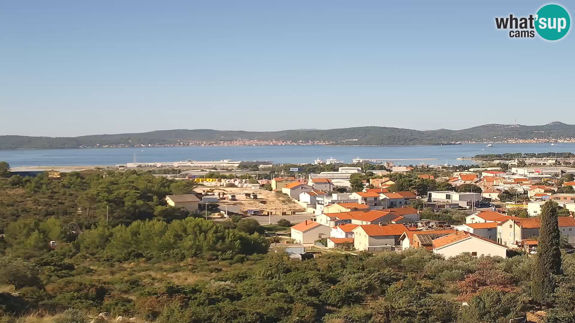 Zadar Port Gazenica Webcam Panorama, Zadar, Croatia