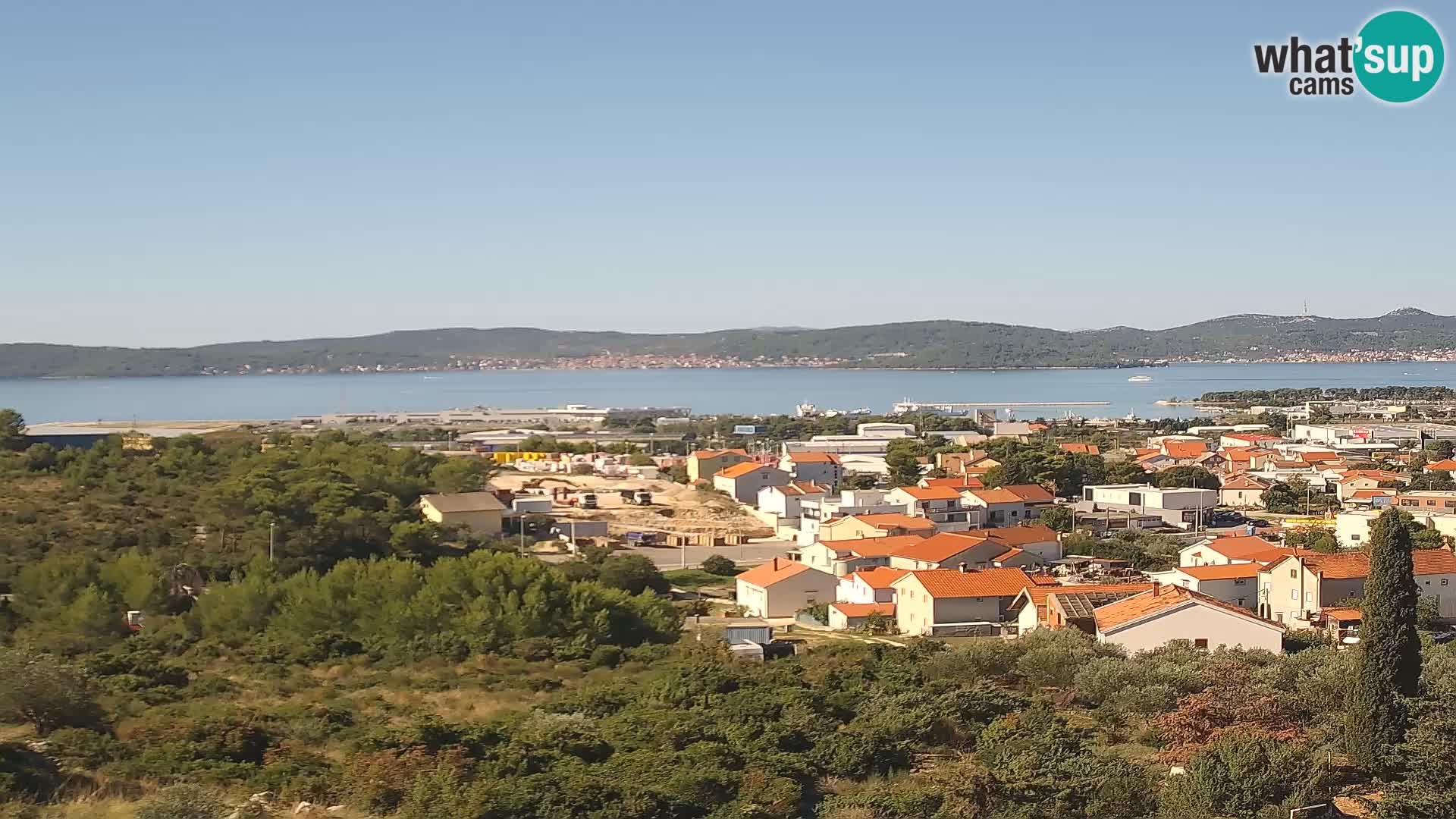 Zadar Port Gazenica Webcam Panorama, Zadar, Croatie