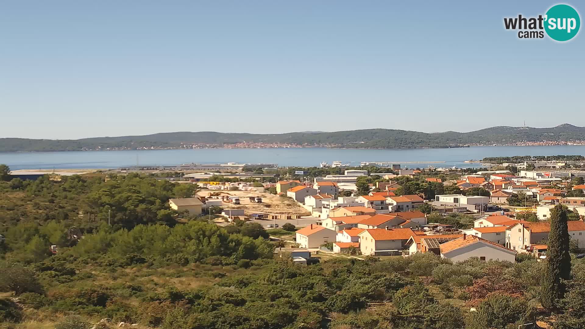 Zadar Port Gazenica Webcam Panorama, Zadar, Croatie