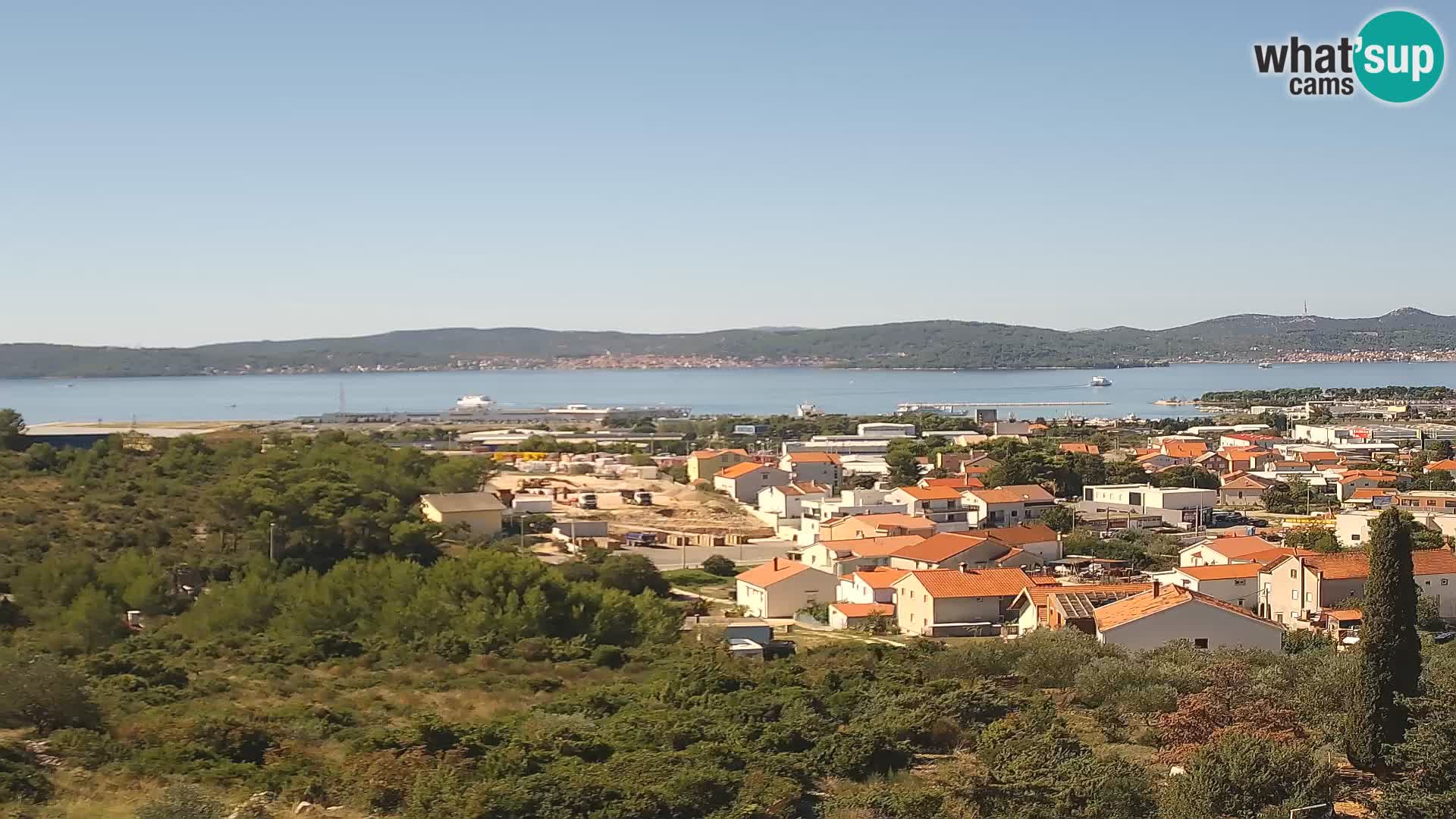 Zadar Port Gazenica Webcam Panorama, Zadar, Croatie