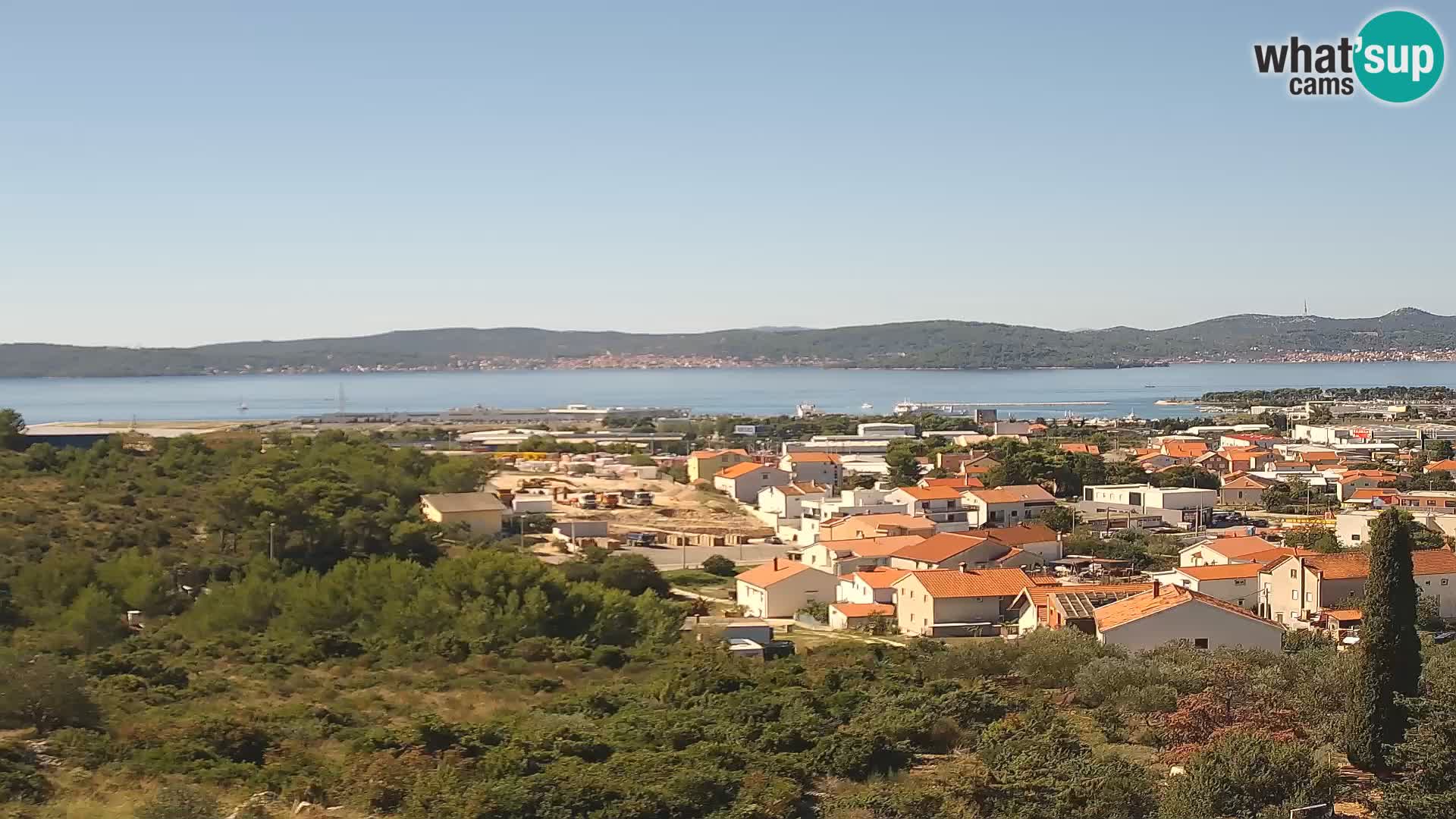 Zadar Port Gazenica Webcam Panorama, Zadar, Croatie