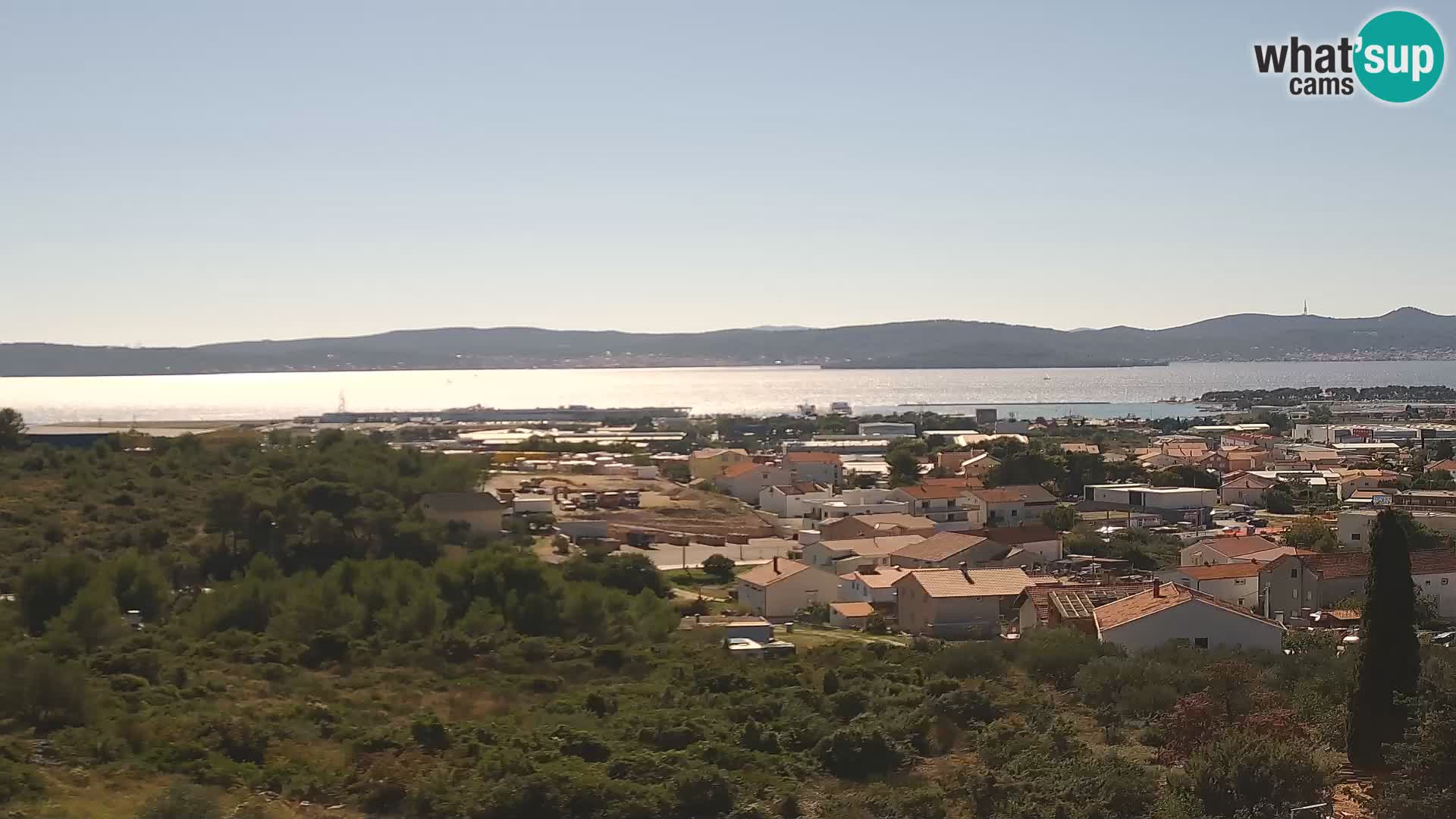 Zadar Port Gazenica Webcam Panorama, Zadar, Kroatien
