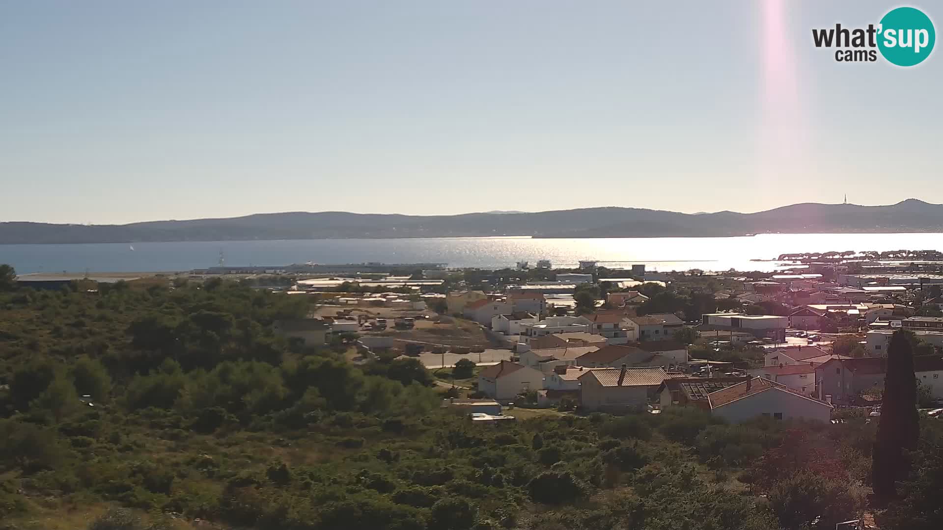Zadar Port Gazenica Webcam Panorama, Zadar, Kroatien