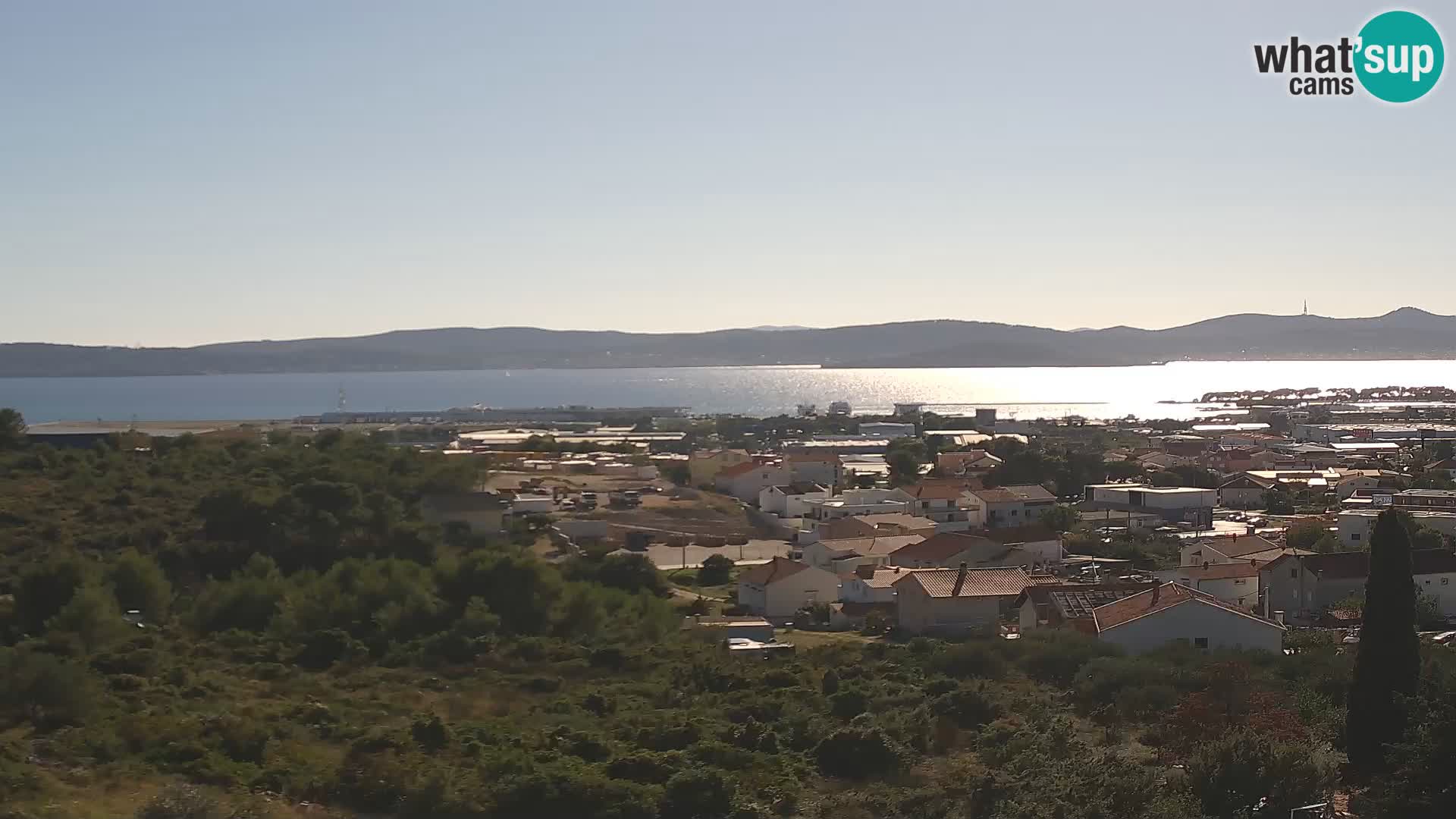 Zadar Pristanišče Gazenica s panoramsko spletno kamero, Zadar, Hrvaška