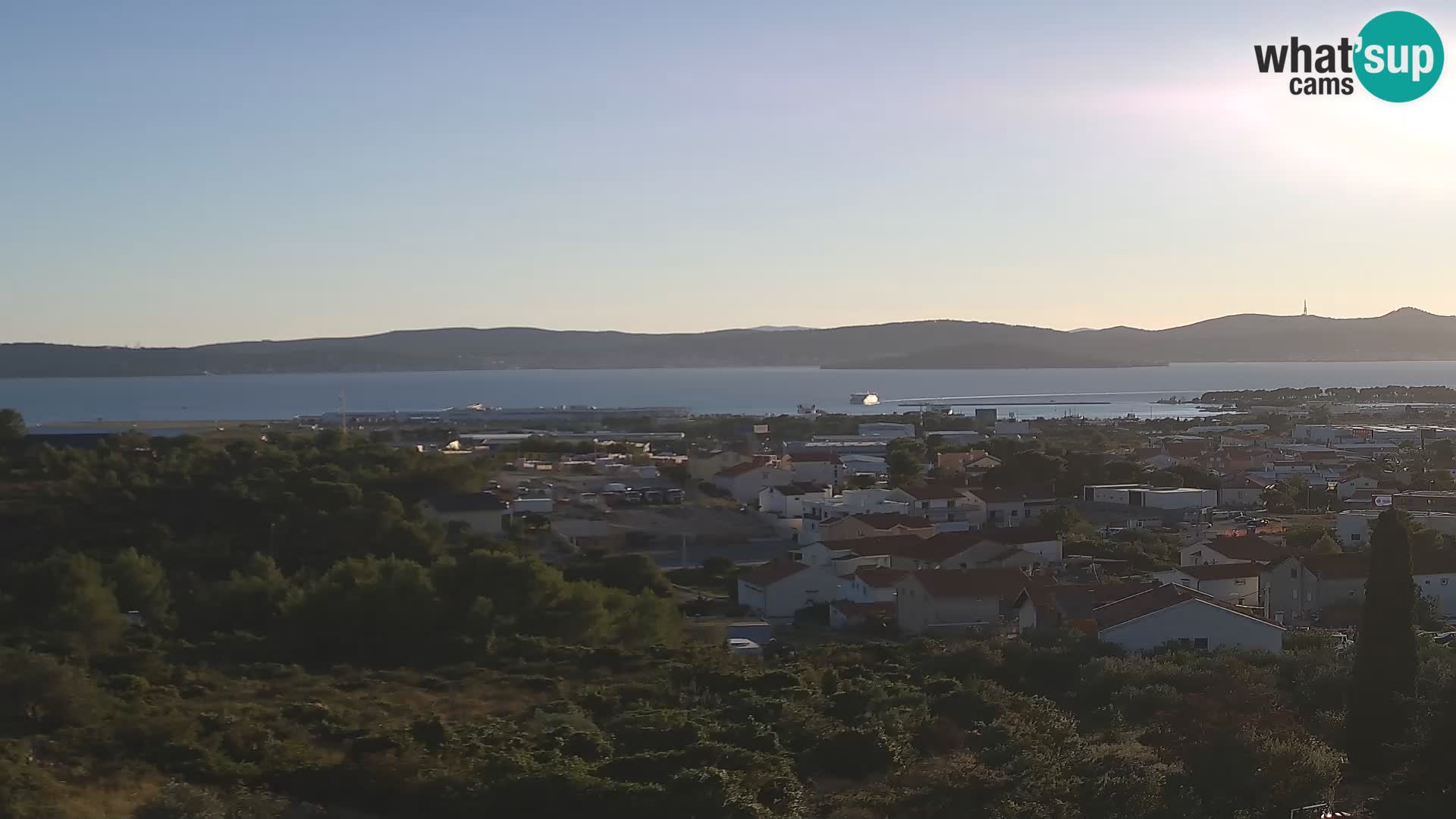 Zadar Port Gazenica Webcam Panorama, Zadar, Kroatien