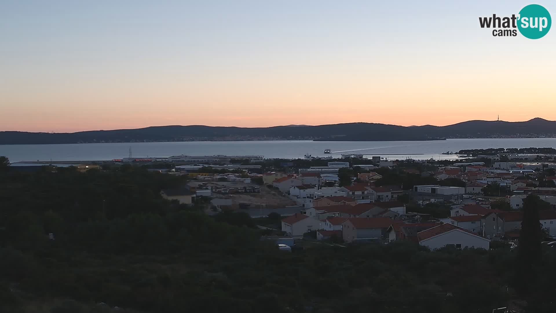 Zadar Port Gazenica Webcam Panorama, Zadar, Croatia