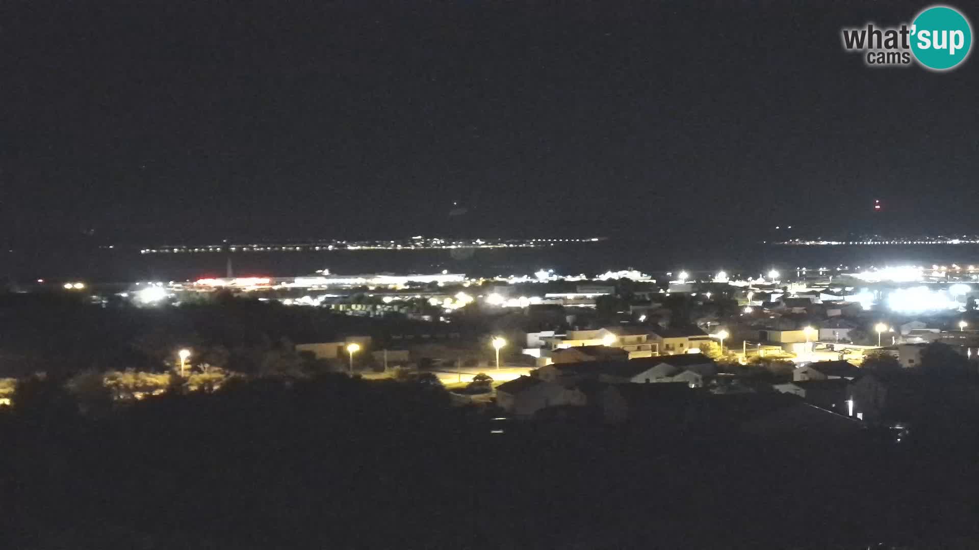 Panorama de la Webcam del Puerto Gazenica de Zadar, Zadar, Croacia