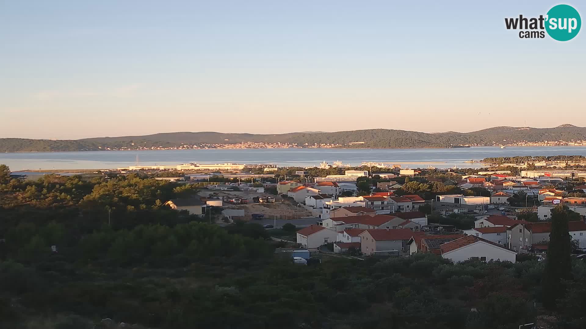 Zadar Port Gazenica Webcam Panorama, Zadar, Croatie