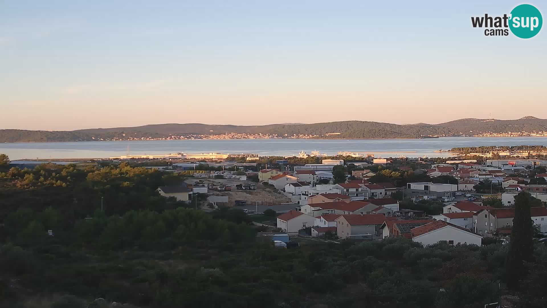 Panoramska web kamera Luke Gaženica u Zadru, Hrvatska