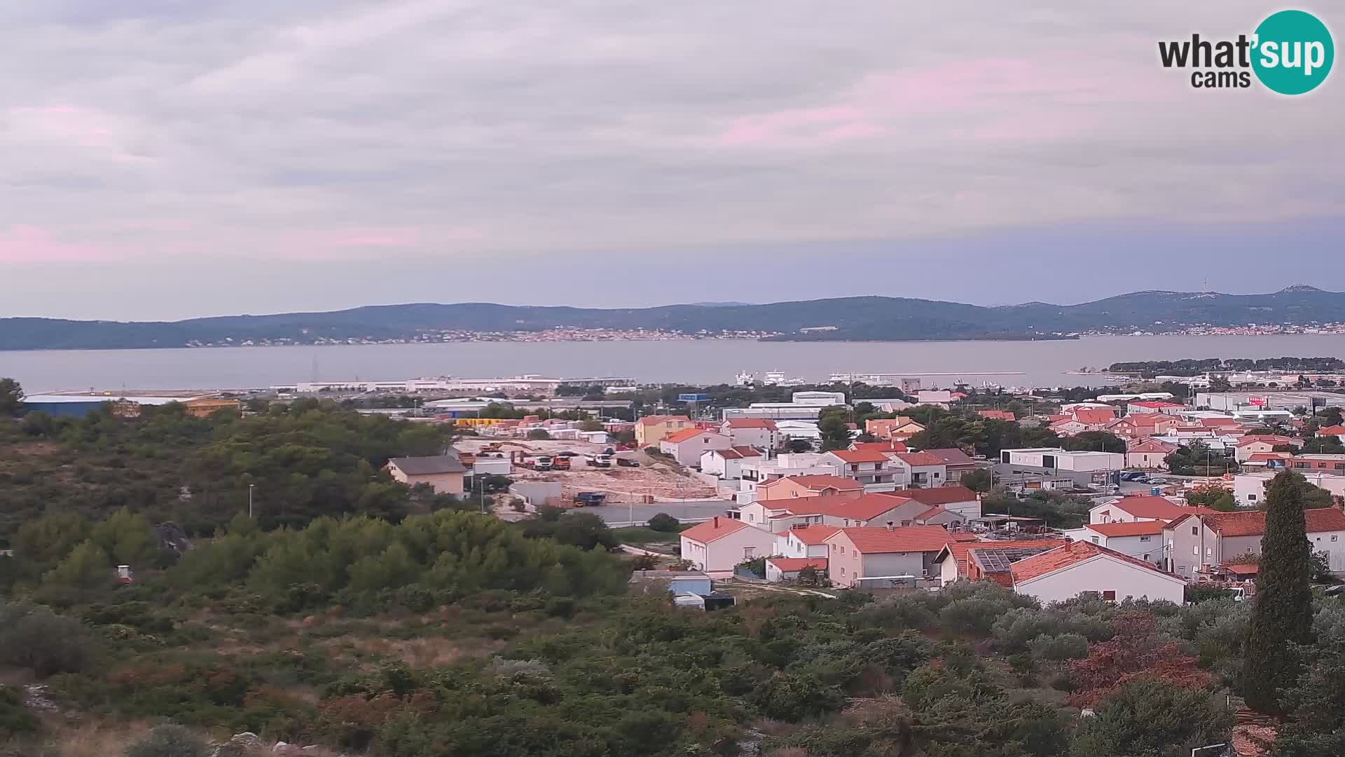 Zadar Pristanišče Gazenica s panoramsko spletno kamero, Zadar, Hrvaška